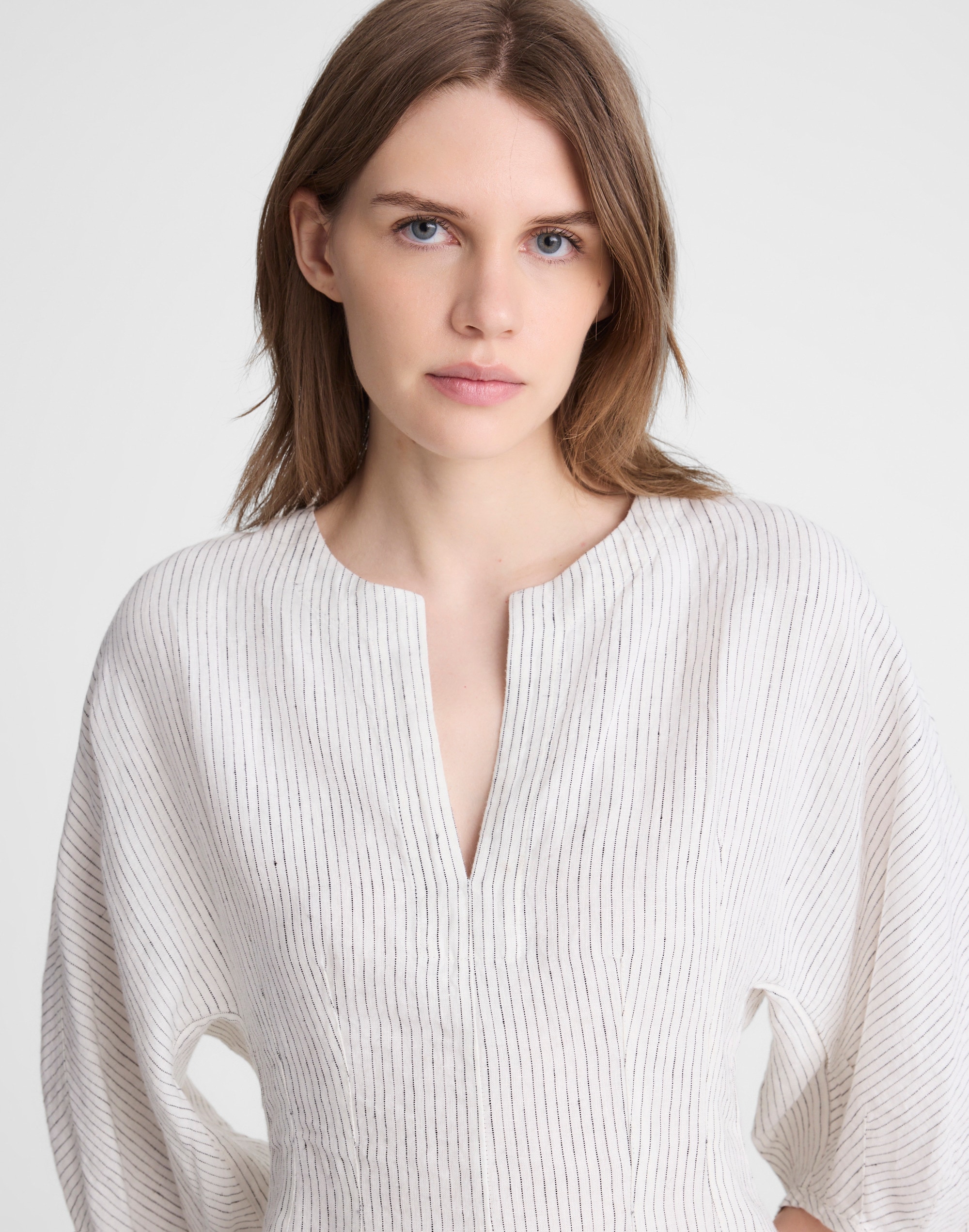 Splitneck Mini Dress