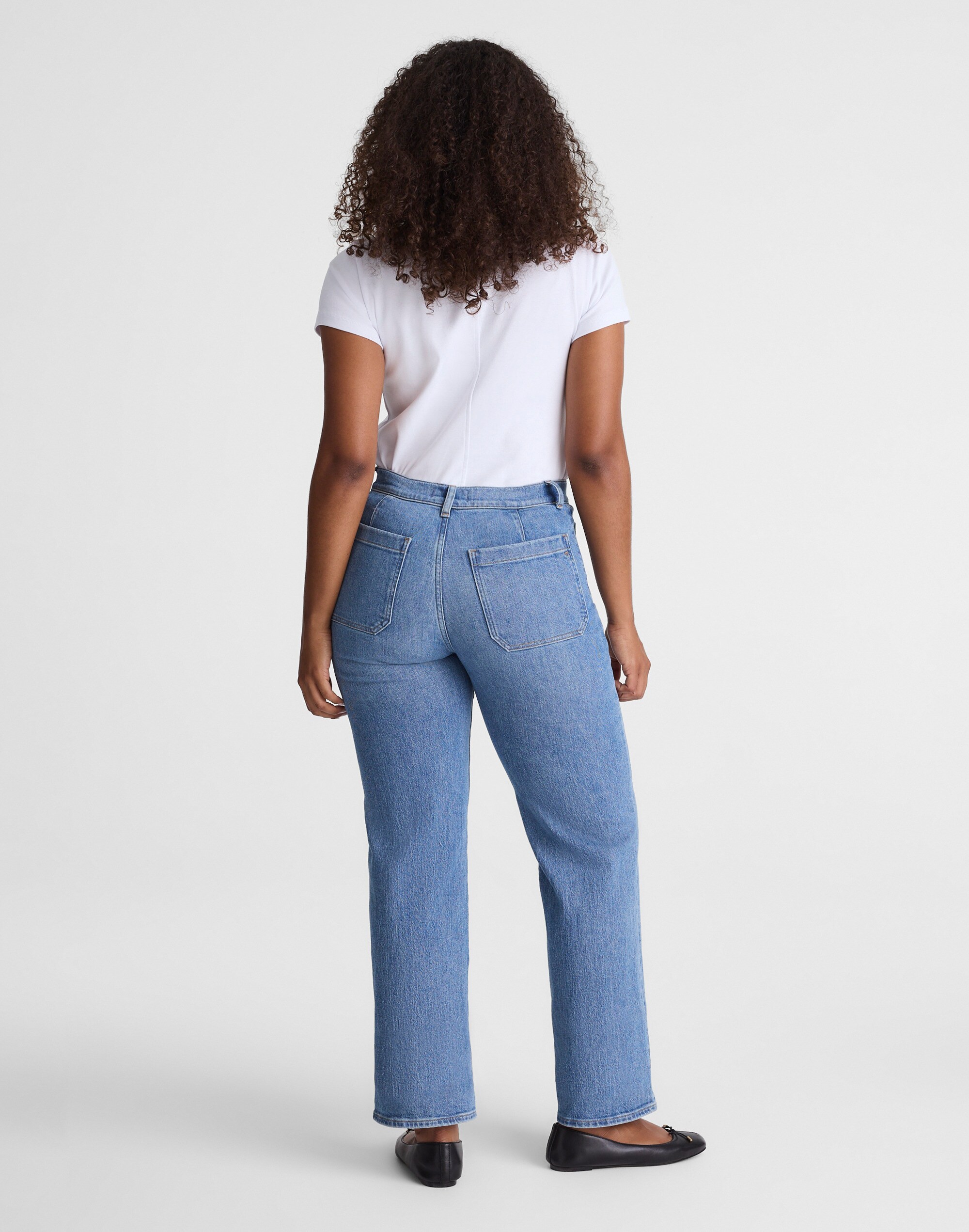 The Curvy Emmett Wide-Leg Jean