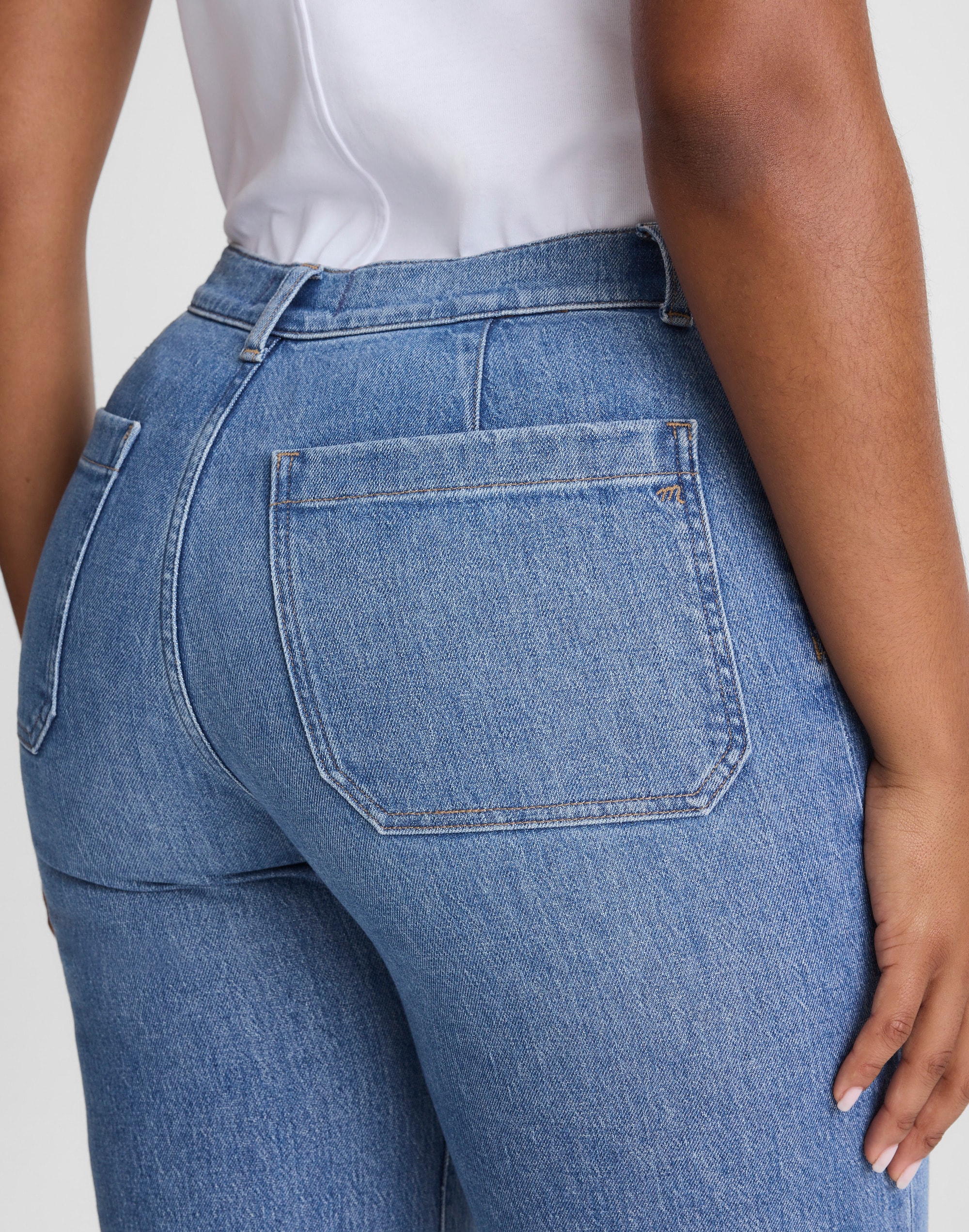 The Curvy Emmett Wide-Leg Jean