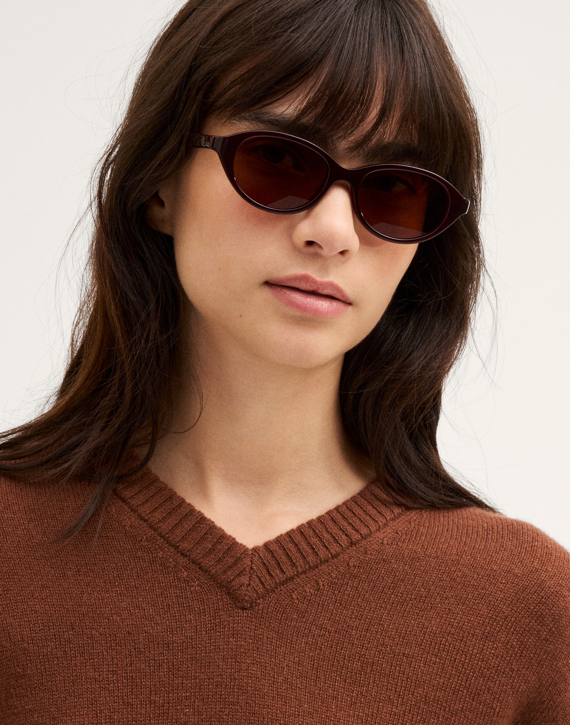 The Solina Oval Sunglasses