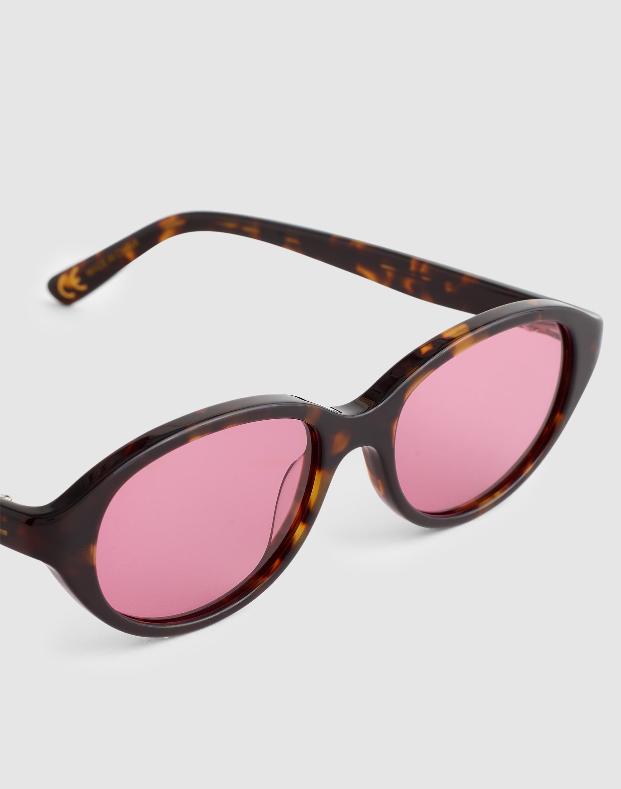 The Solina Oval Sunglasses