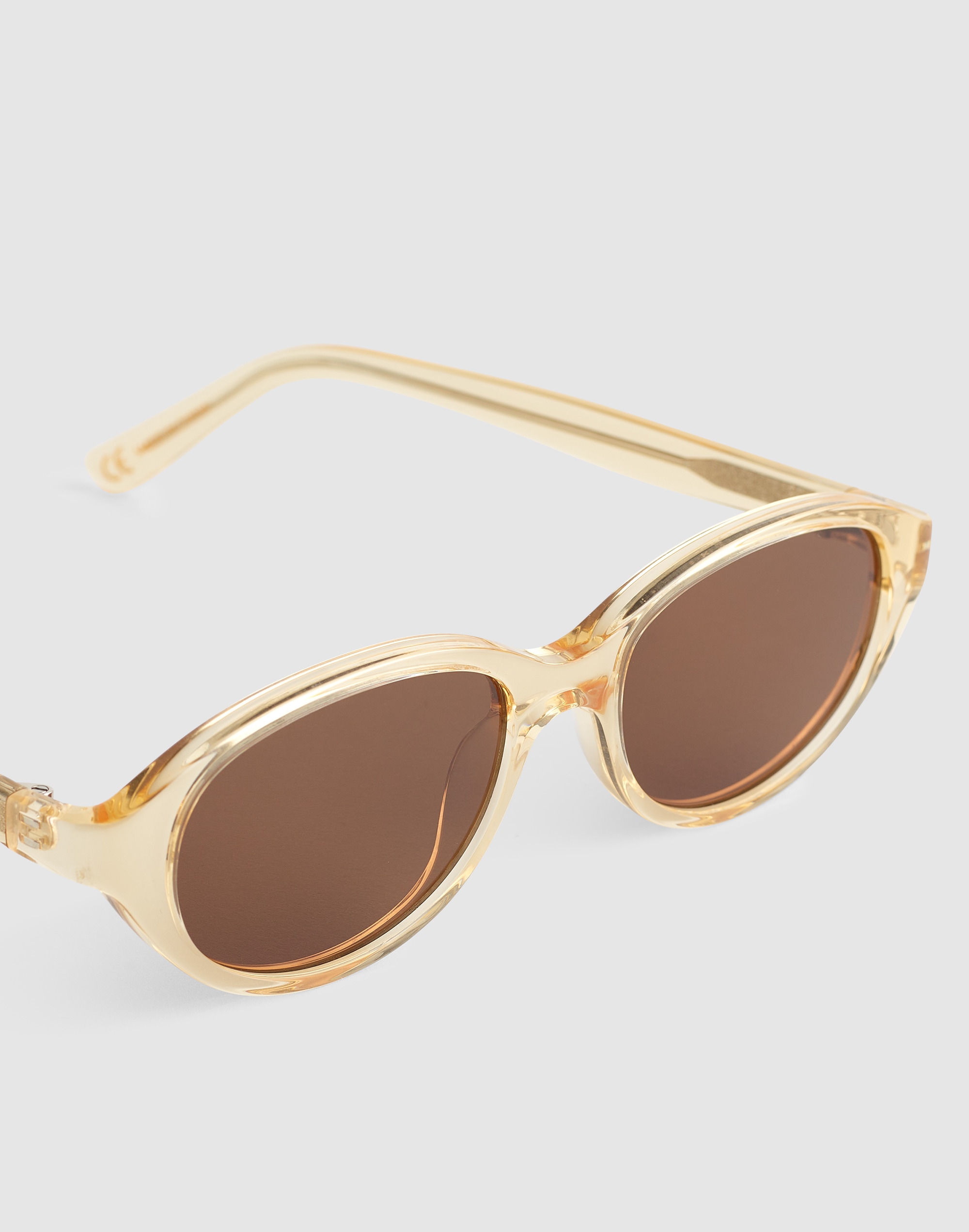 The Solina Oval Sunglasses
