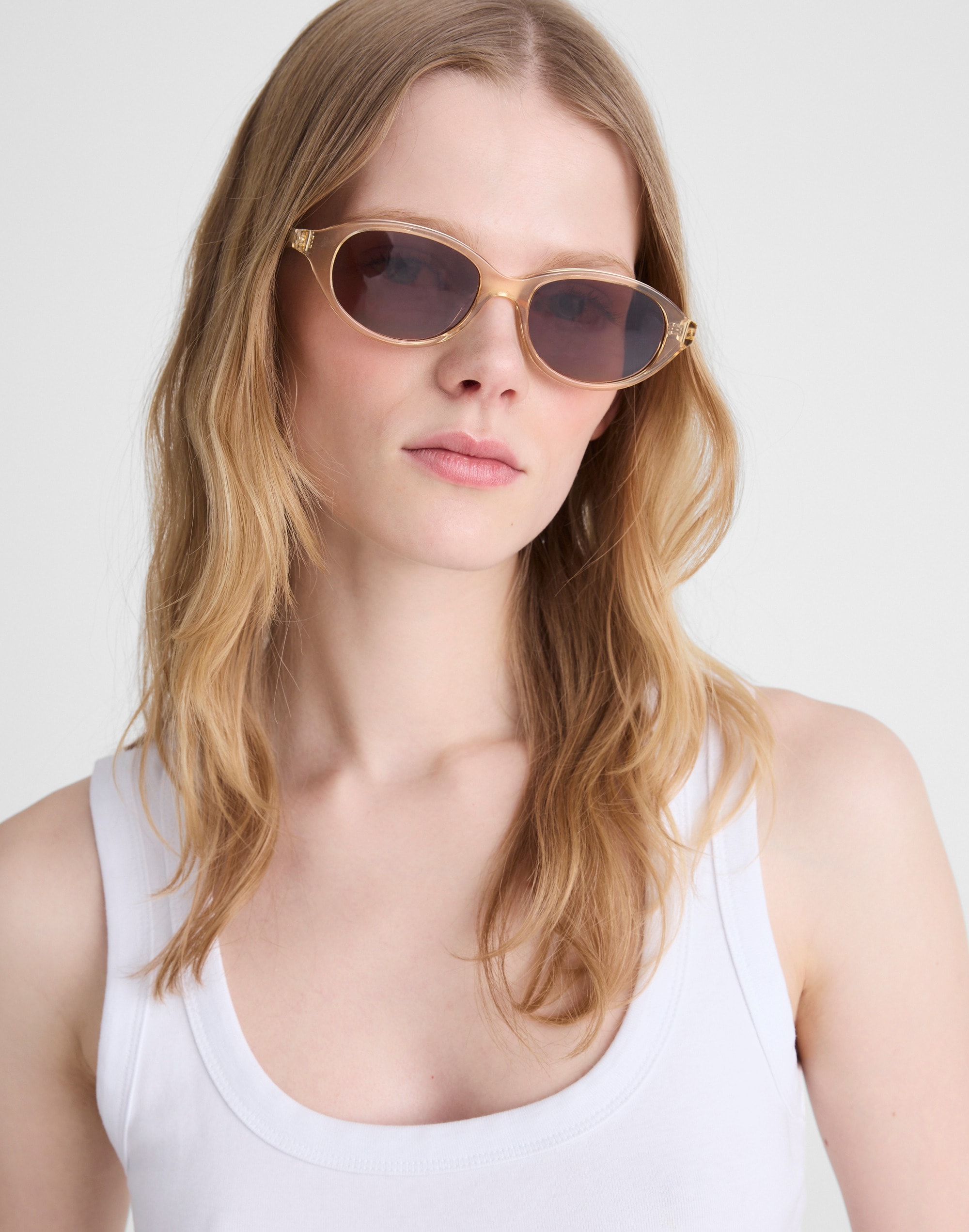 The Solina Oval Sunglasses