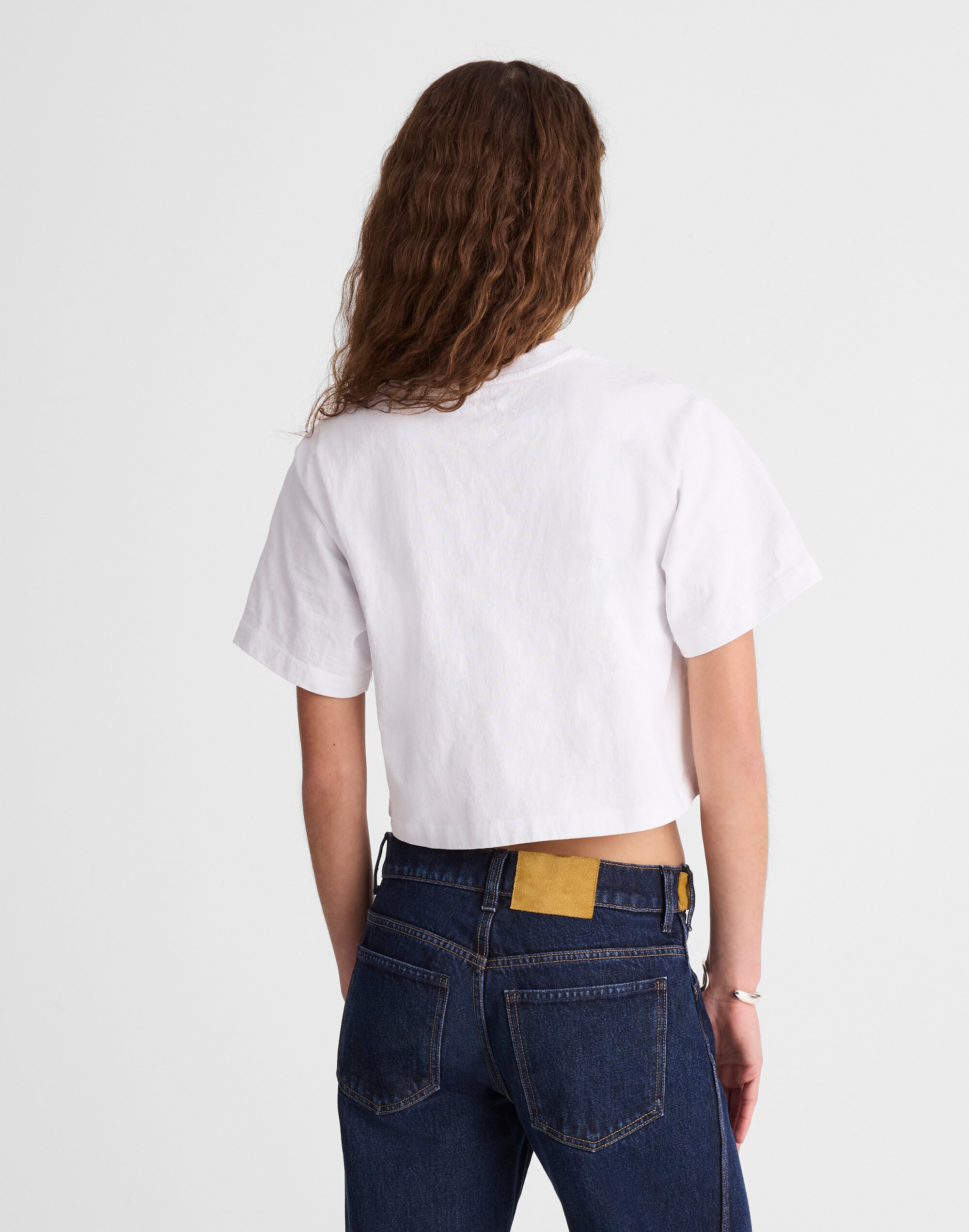 Madewell x Benjamin Talley Smith The Sullivan Boxy Crop Tee
