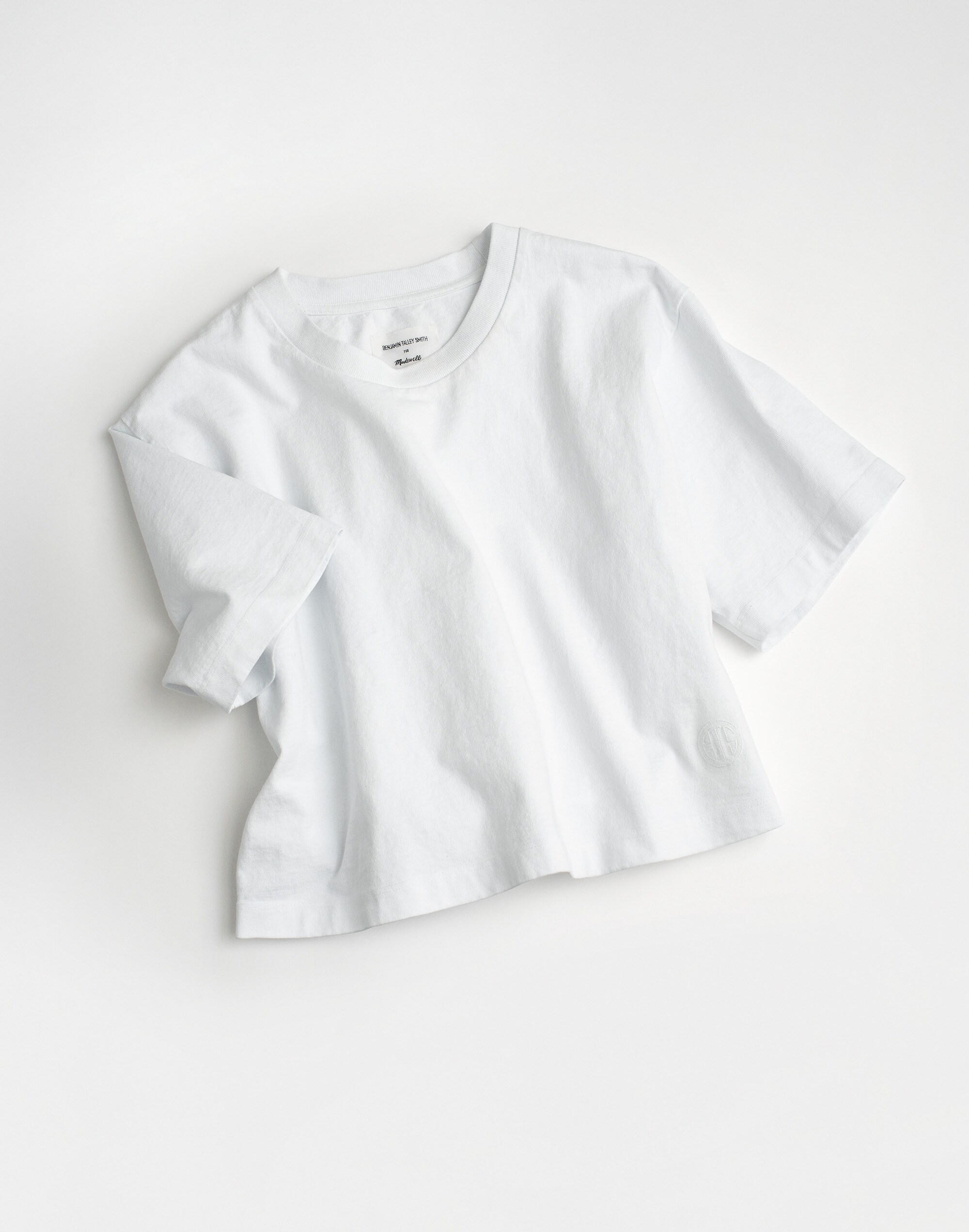 Madewell x Benjamin Talley Smith The Sullivan Boxy Crop Tee