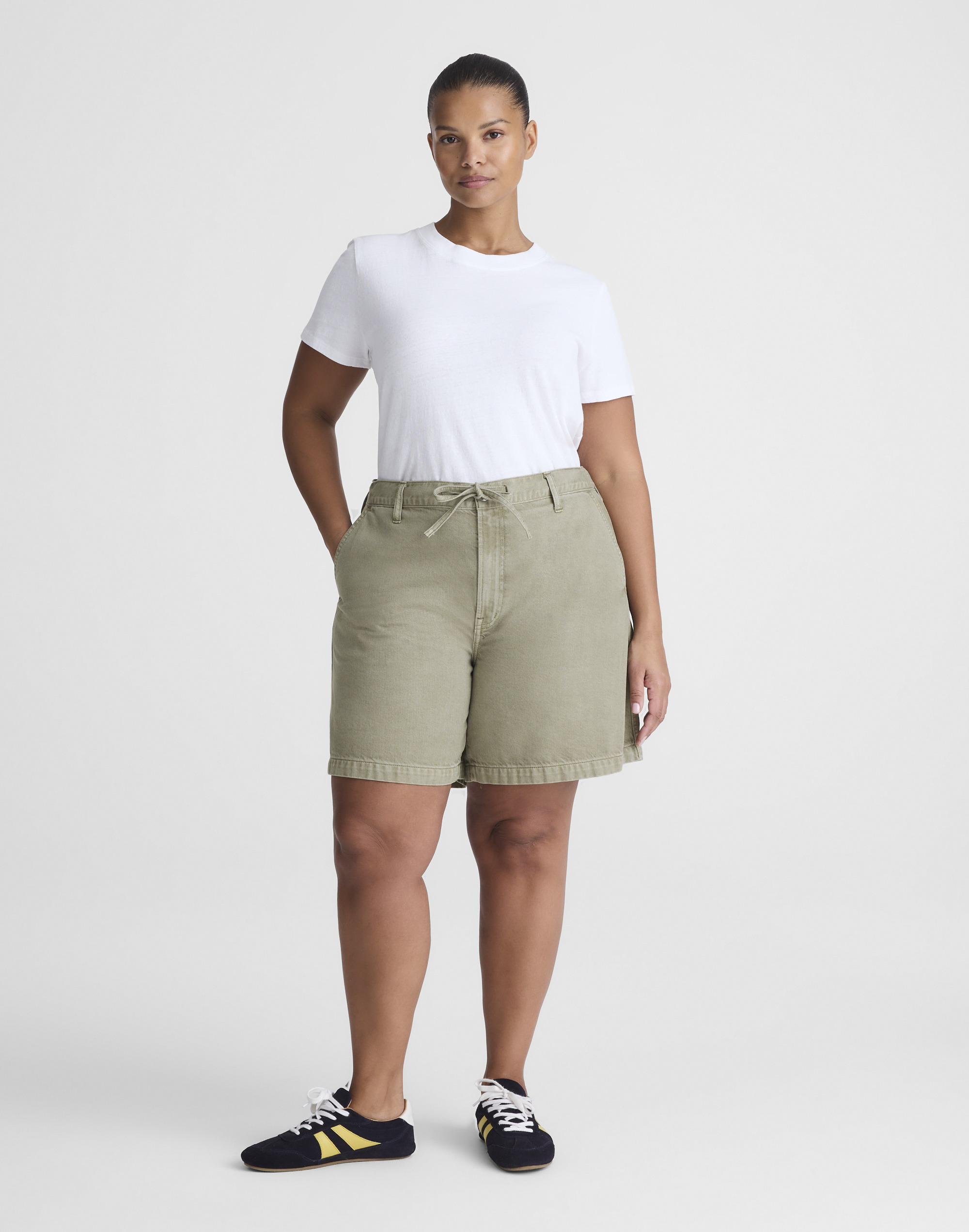 the plus drawstring short