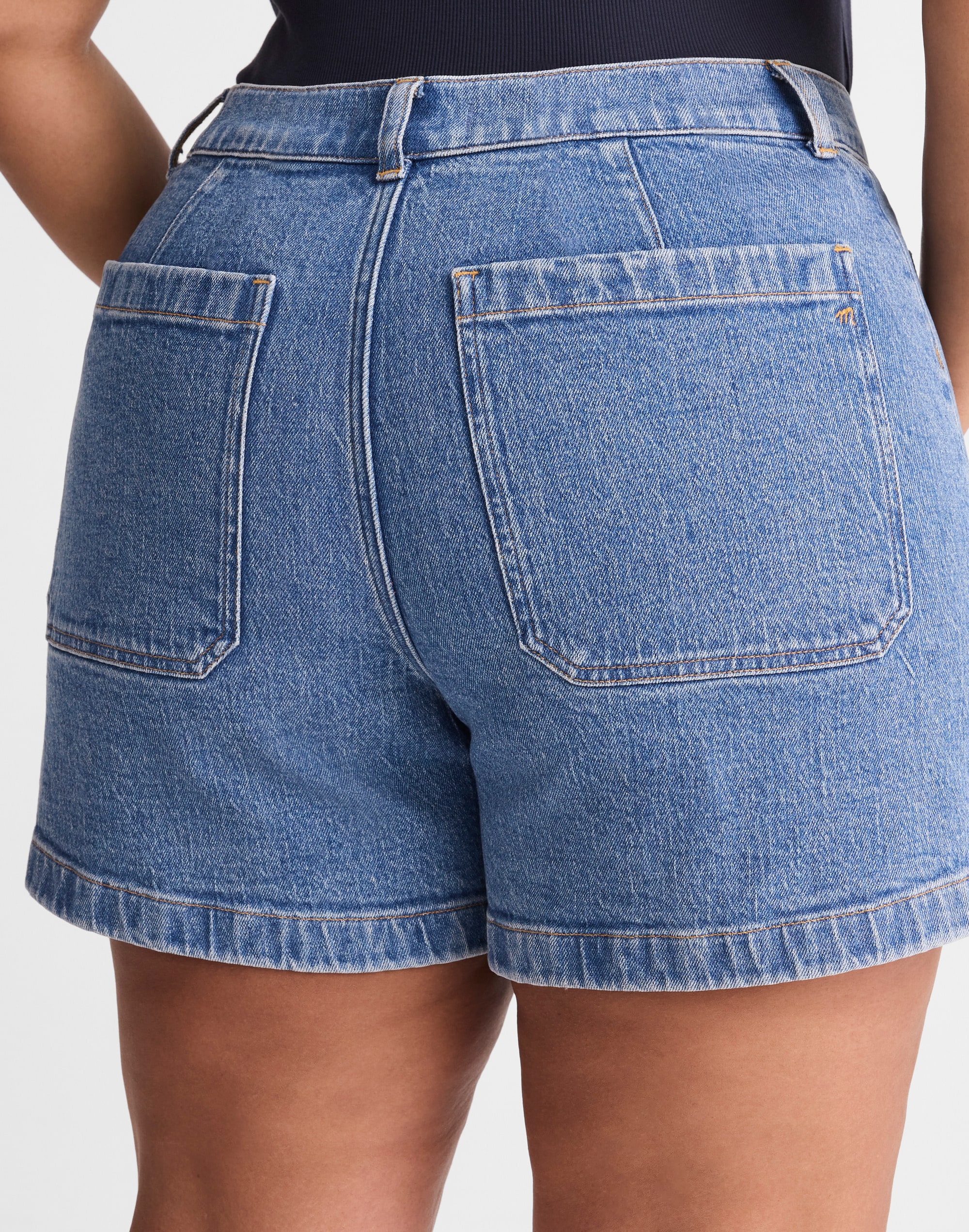 The Plus Emmy Denim Short