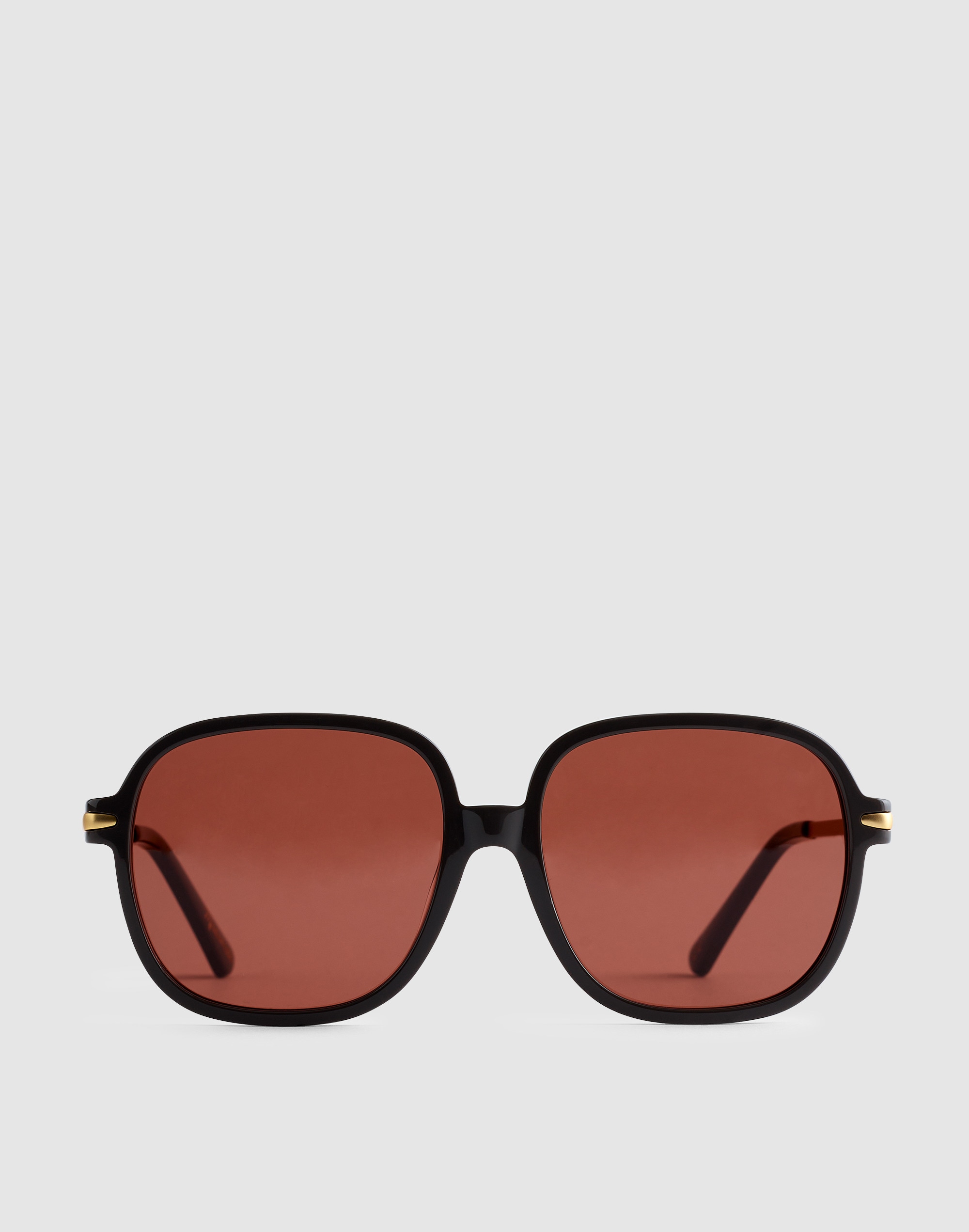 Madewell The Brunch Oversized Sunglasses In Black