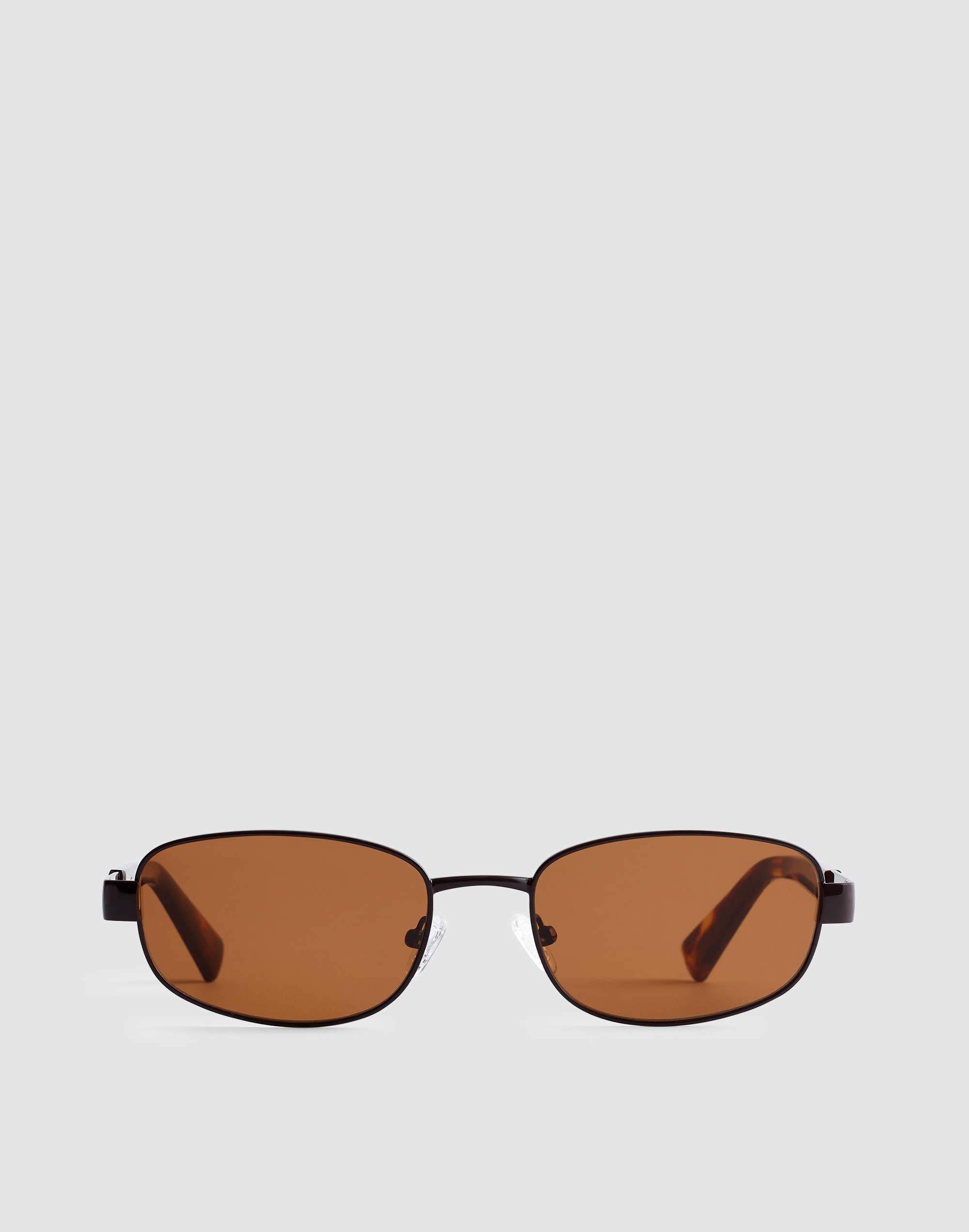 Madewell The Codi Rectangular Sunglasses In Black