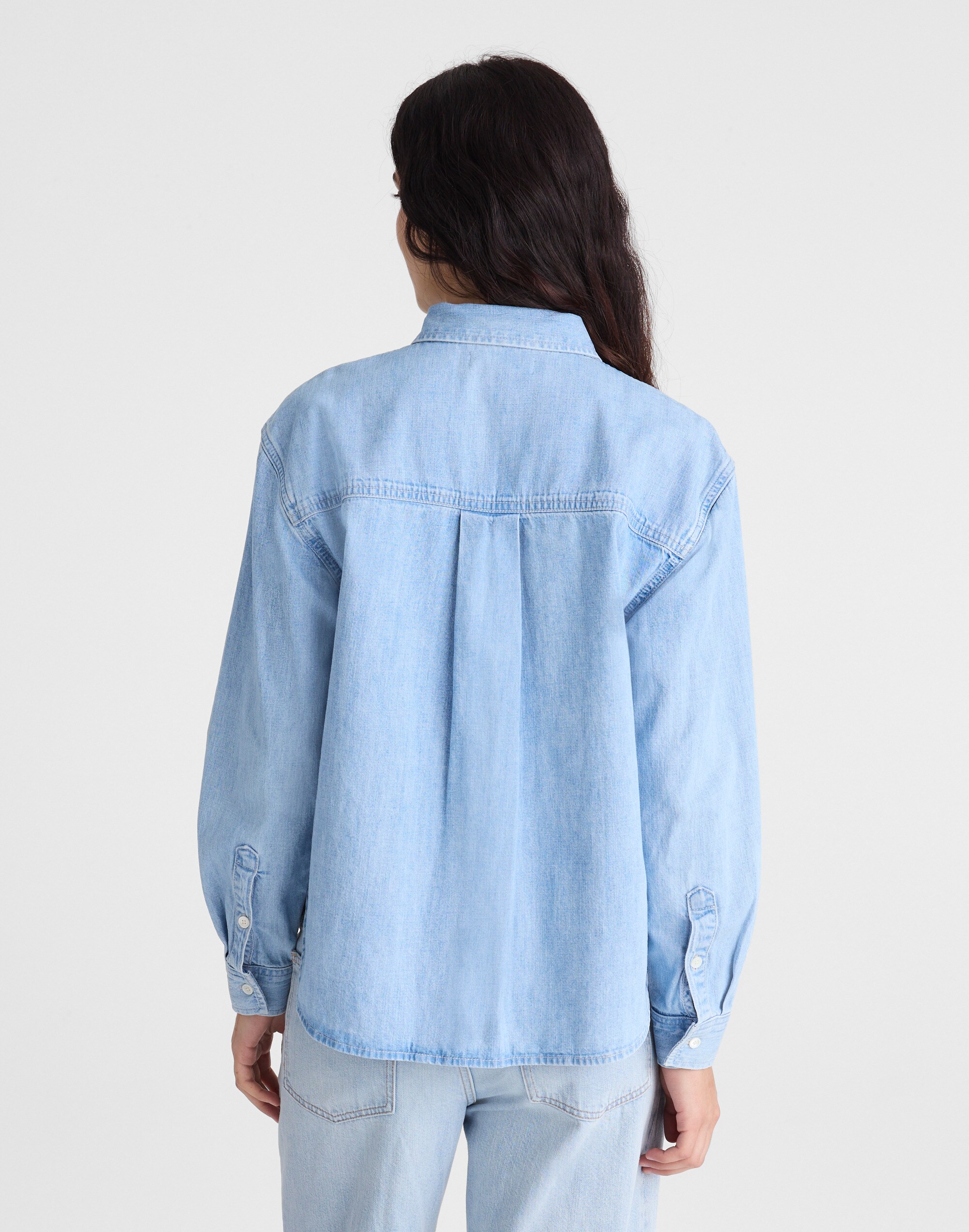 The Denim Easy Shirt in Laguna Wash