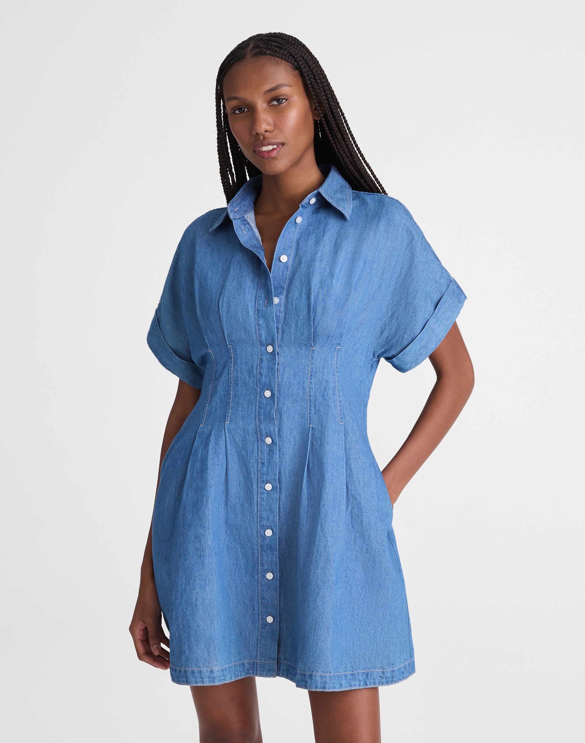 The Denim Perry Shirtdress