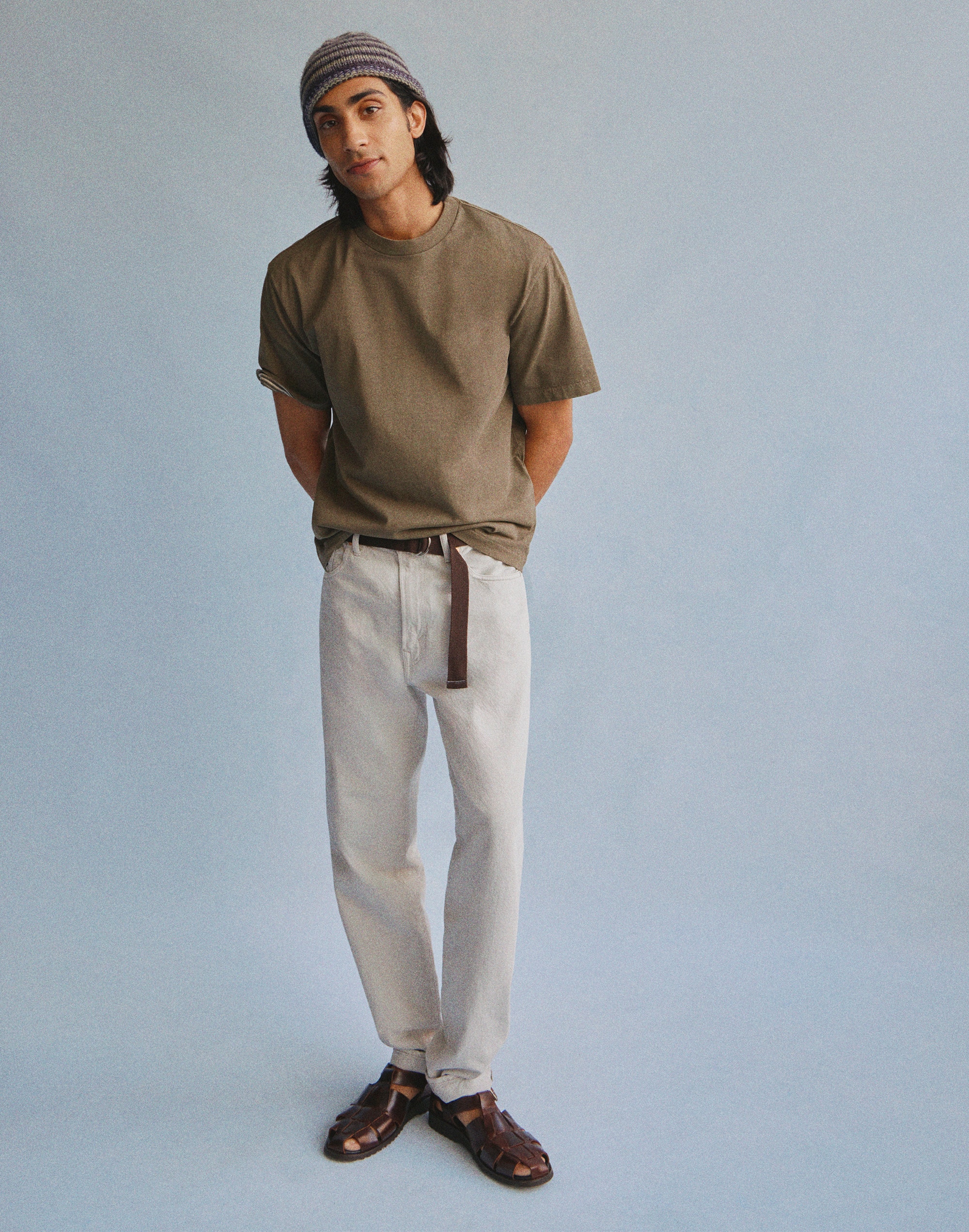 Relaxed Taper Jeans in Summerweight Denim