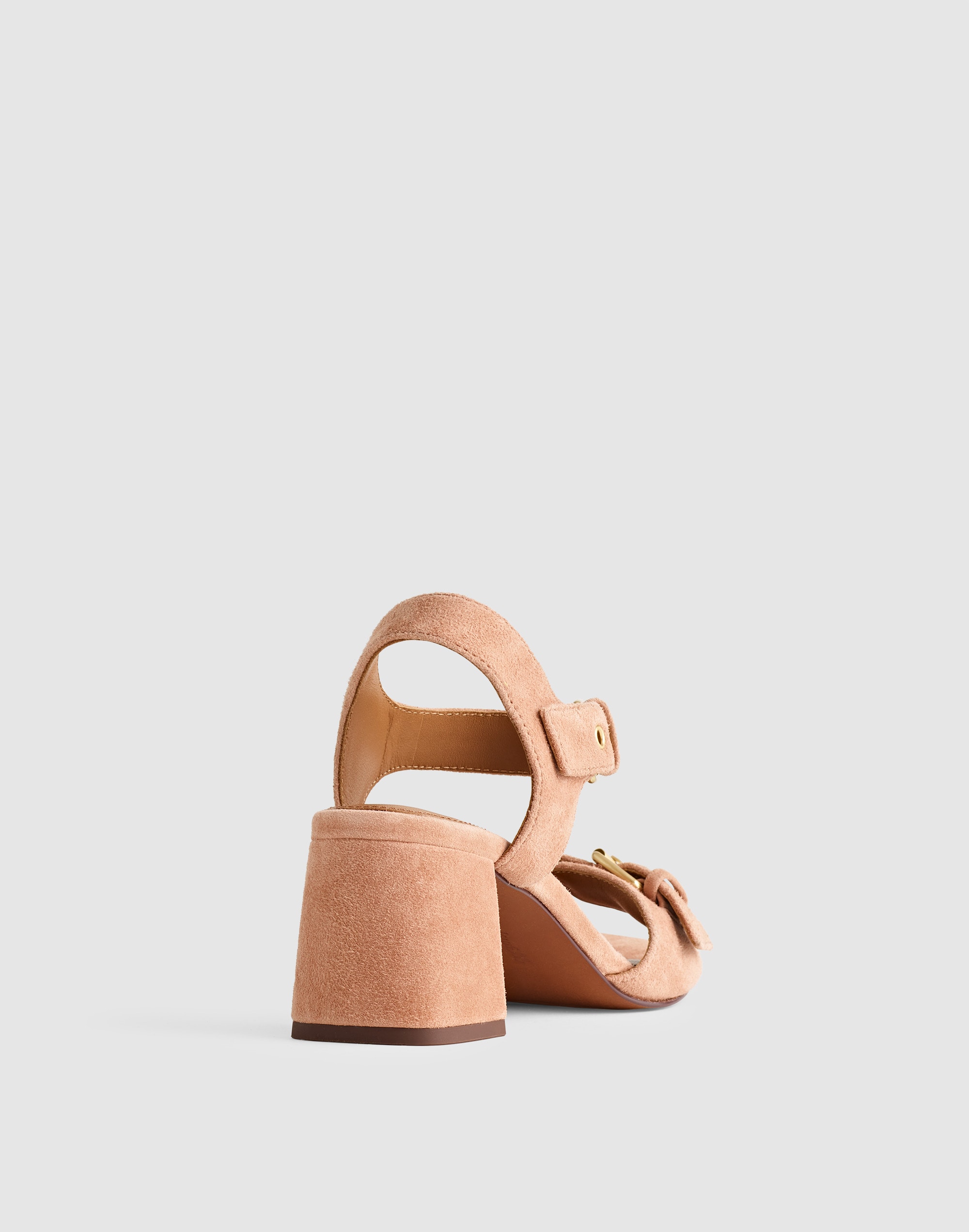 The Neeka Ankle-Strap Heeled Sandal
