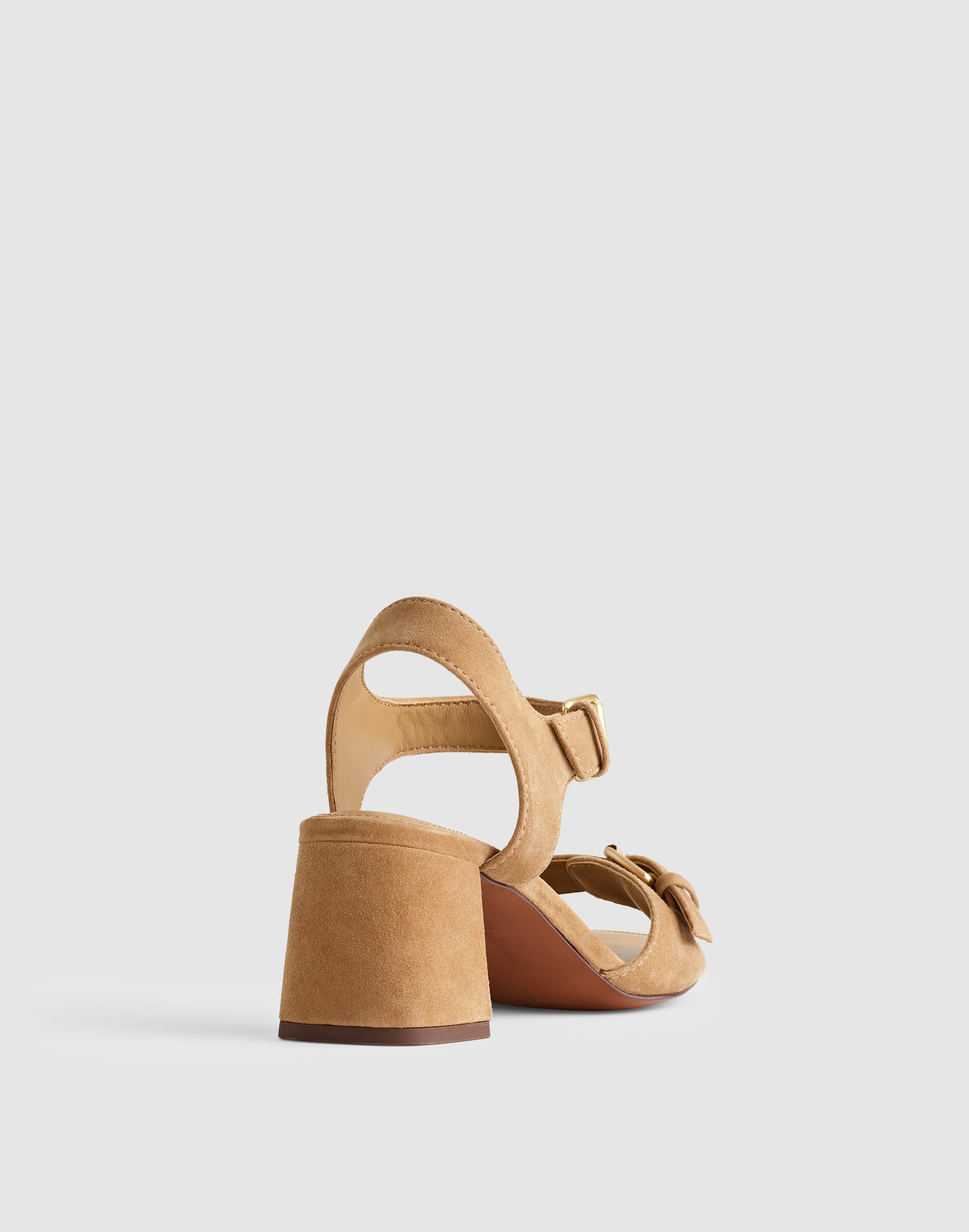 The Neeka Ankle-Strap Heeled Sandal