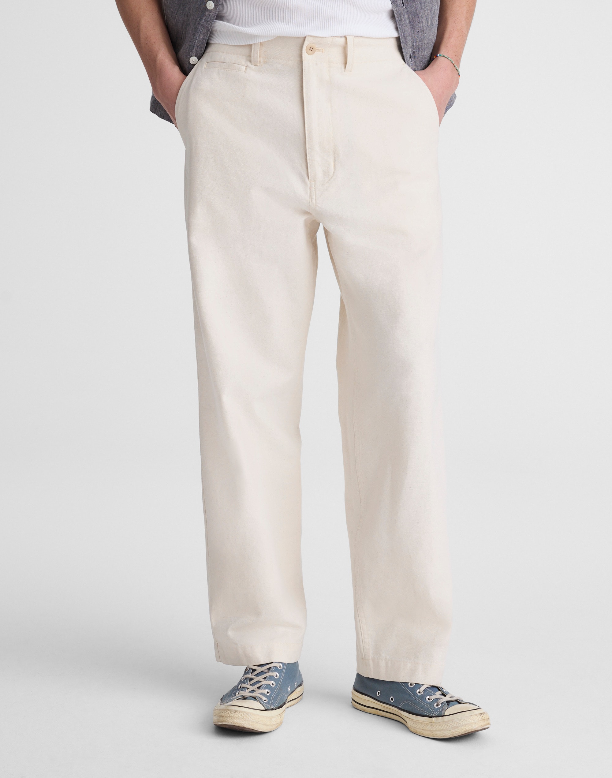 Utility Pant in Cotton-Hemp Canvas