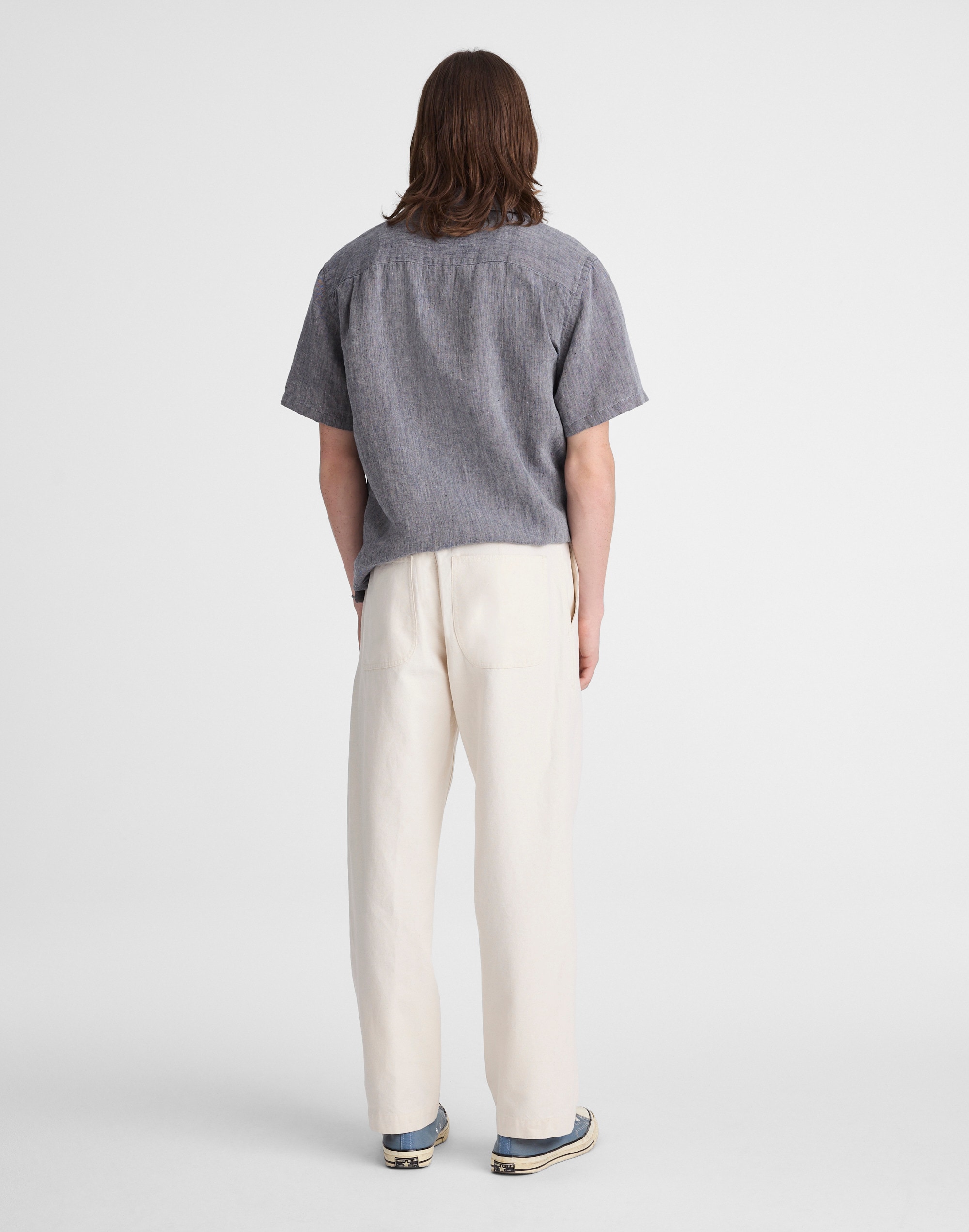 Utility Pant in Cotton-Hemp Canvas