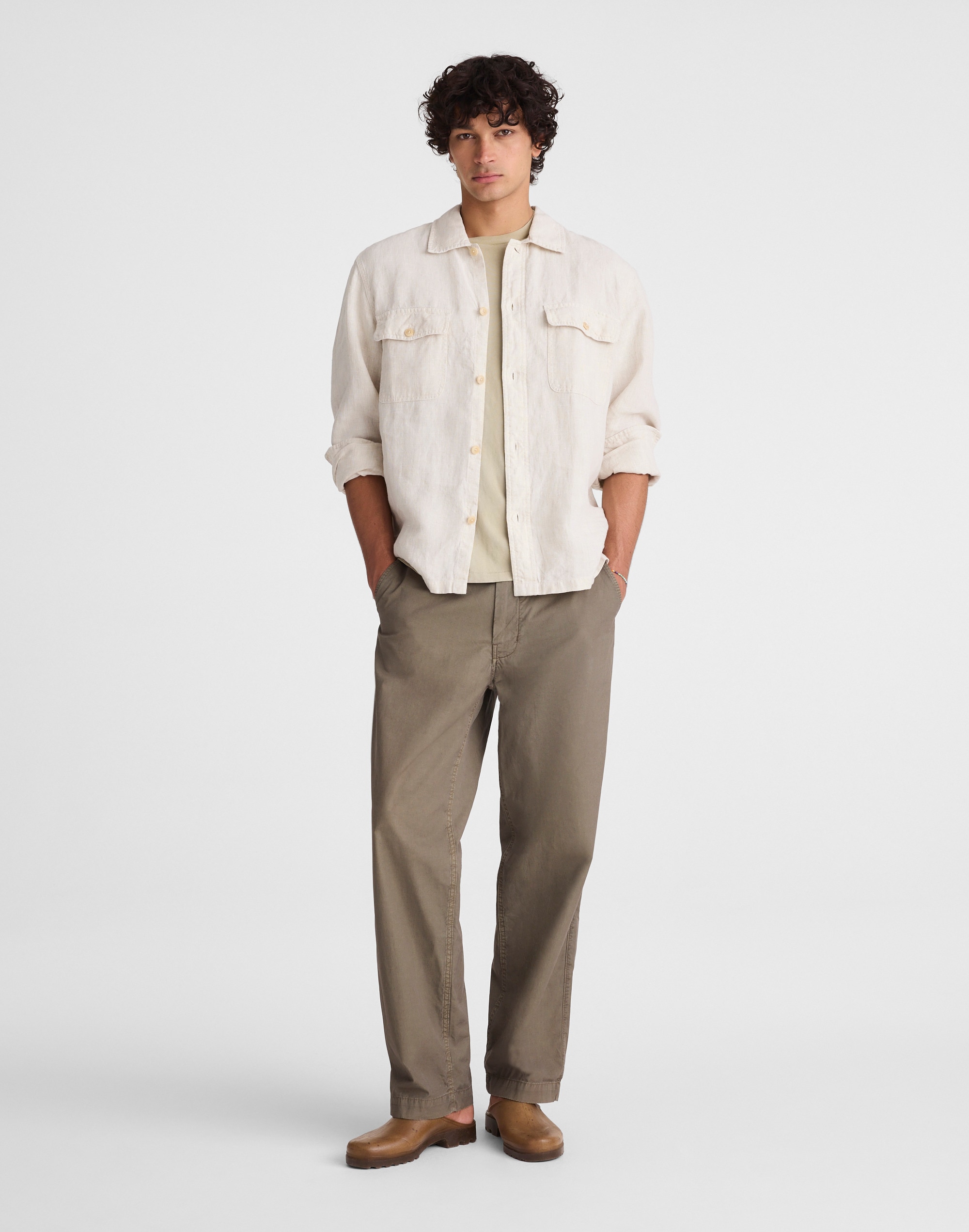 The Station Shirt in Linen