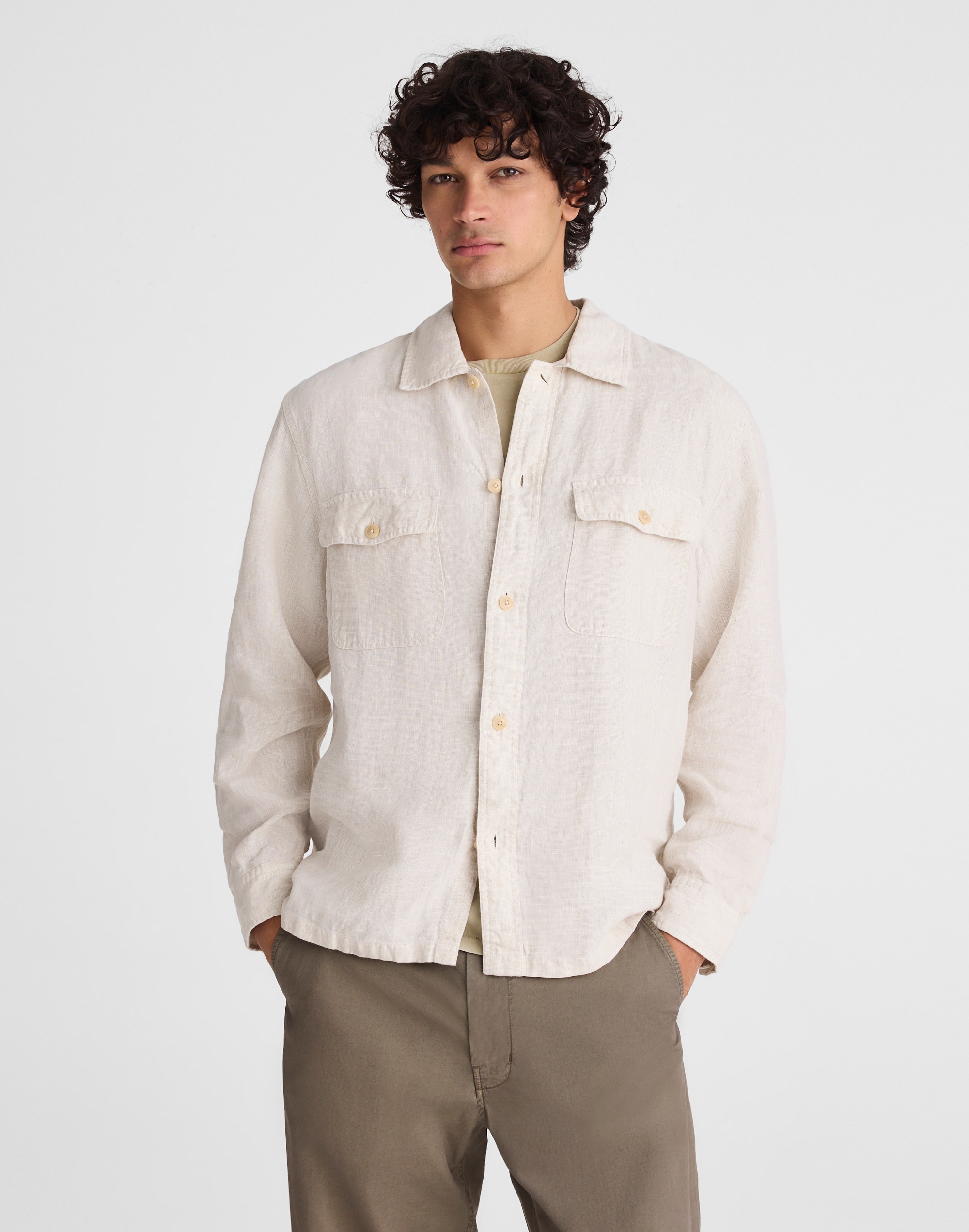 The Station Shirt in Linen