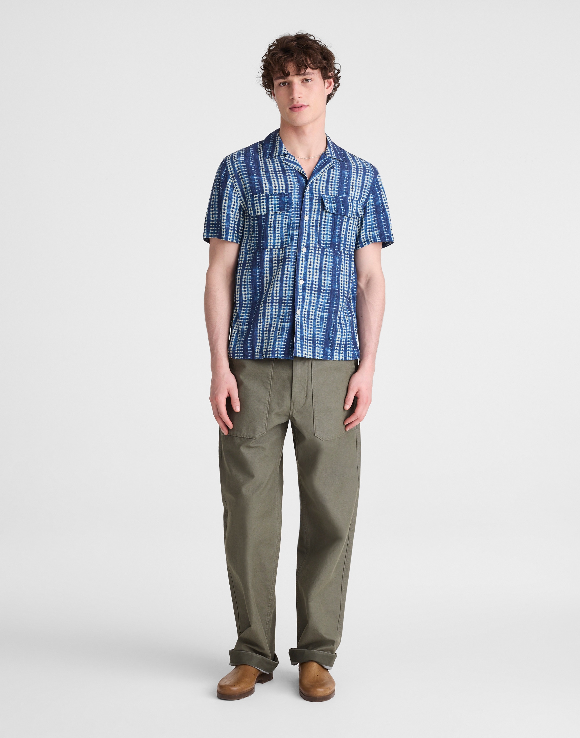 Short-Sleeve Camp Shirt