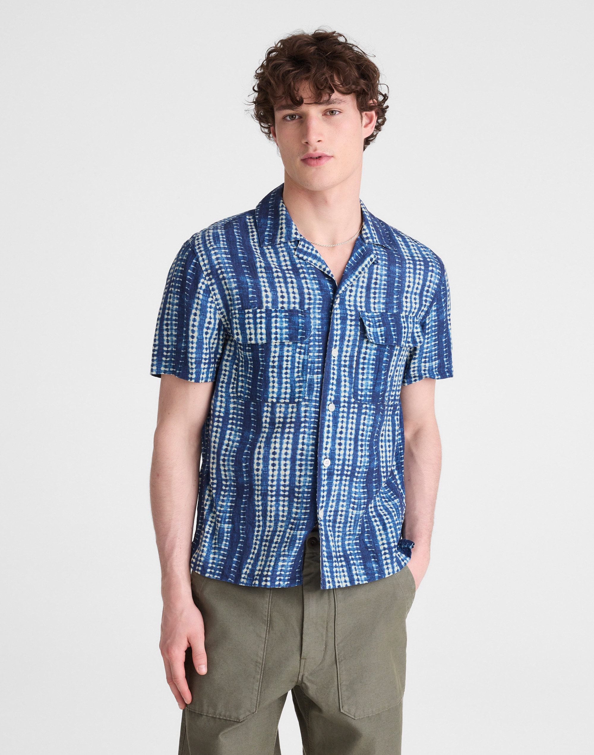 Short-Sleeve Camp Shirt