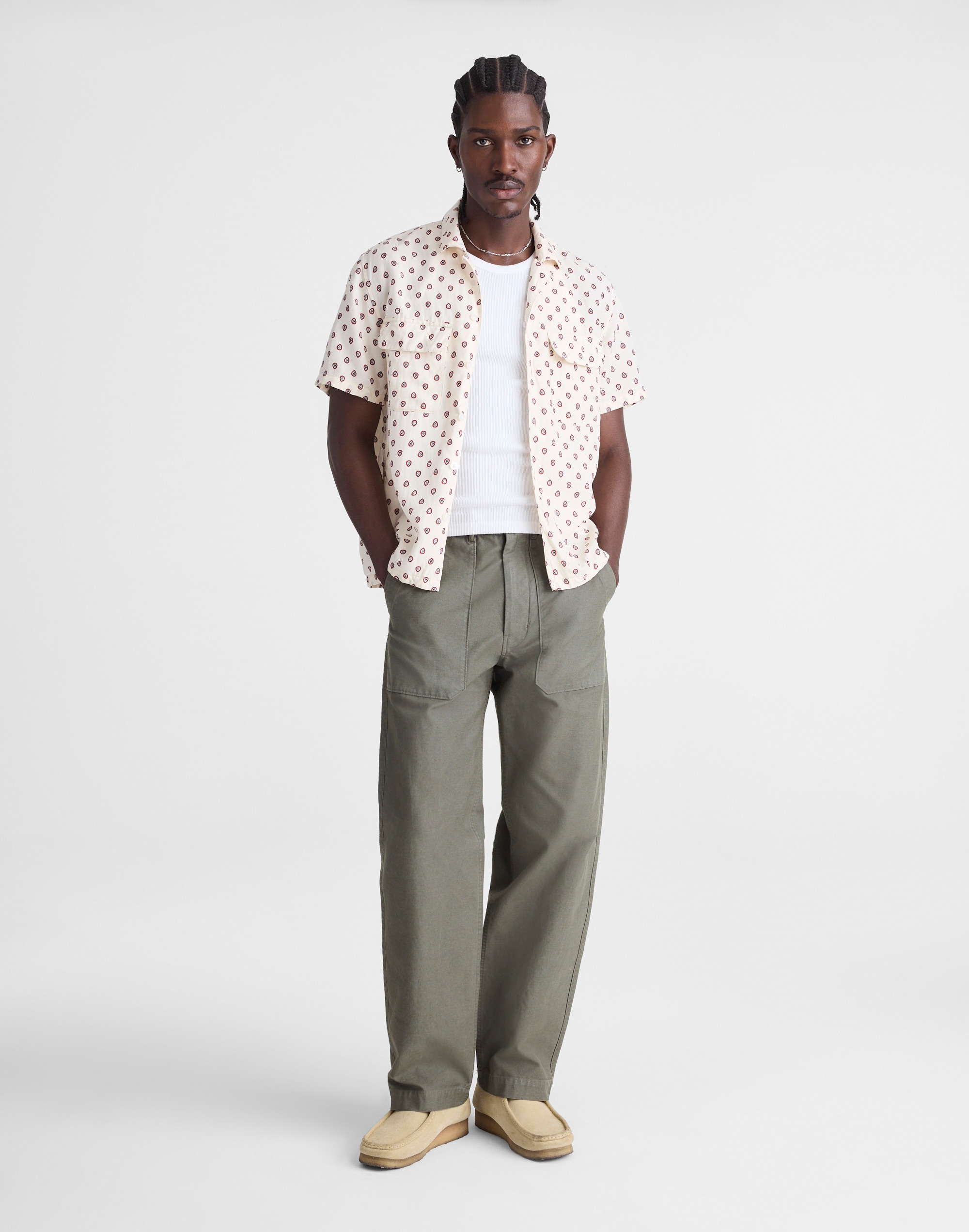 Short-Sleeve Camp Shirt