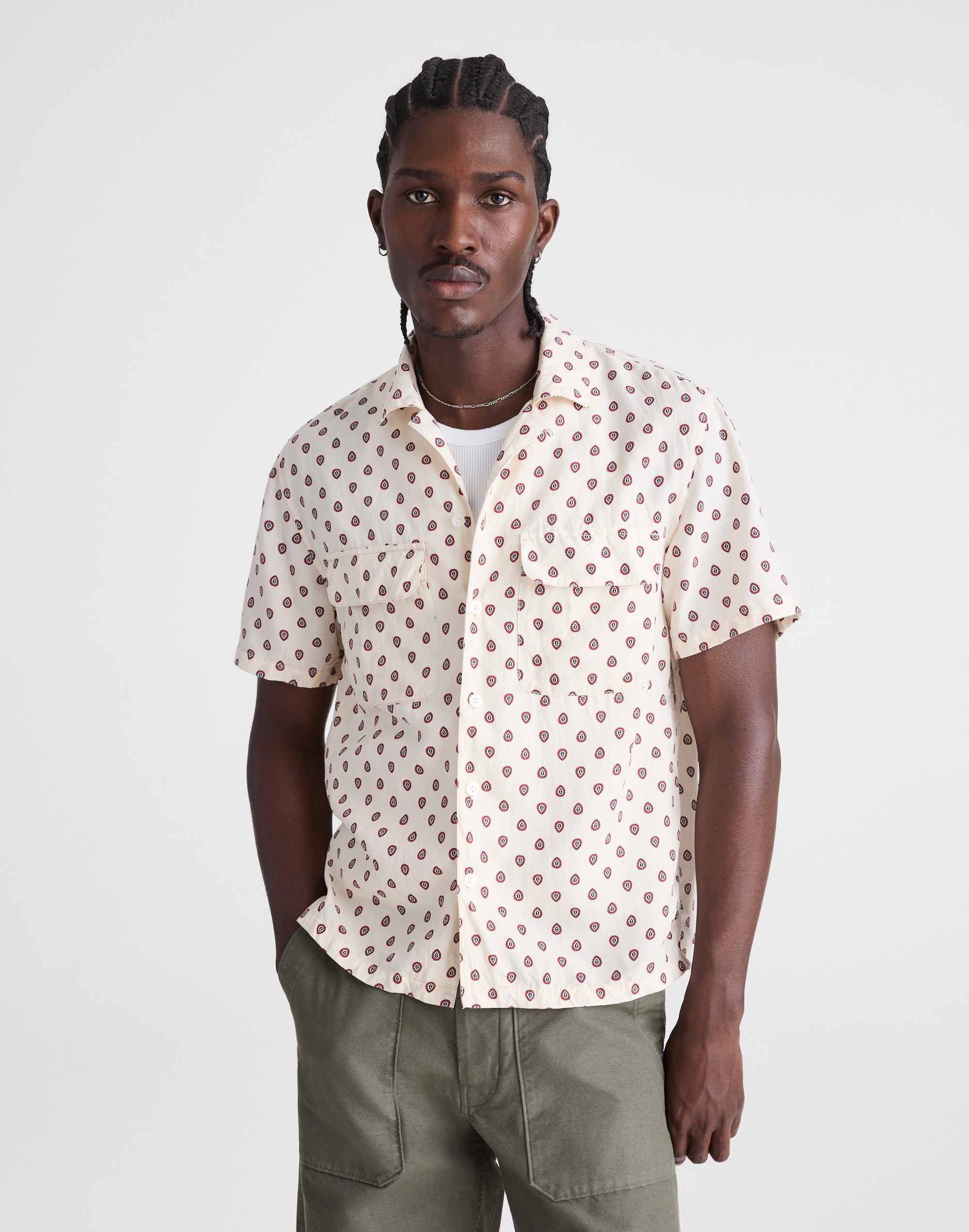 Short-Sleeve Camp Shirt