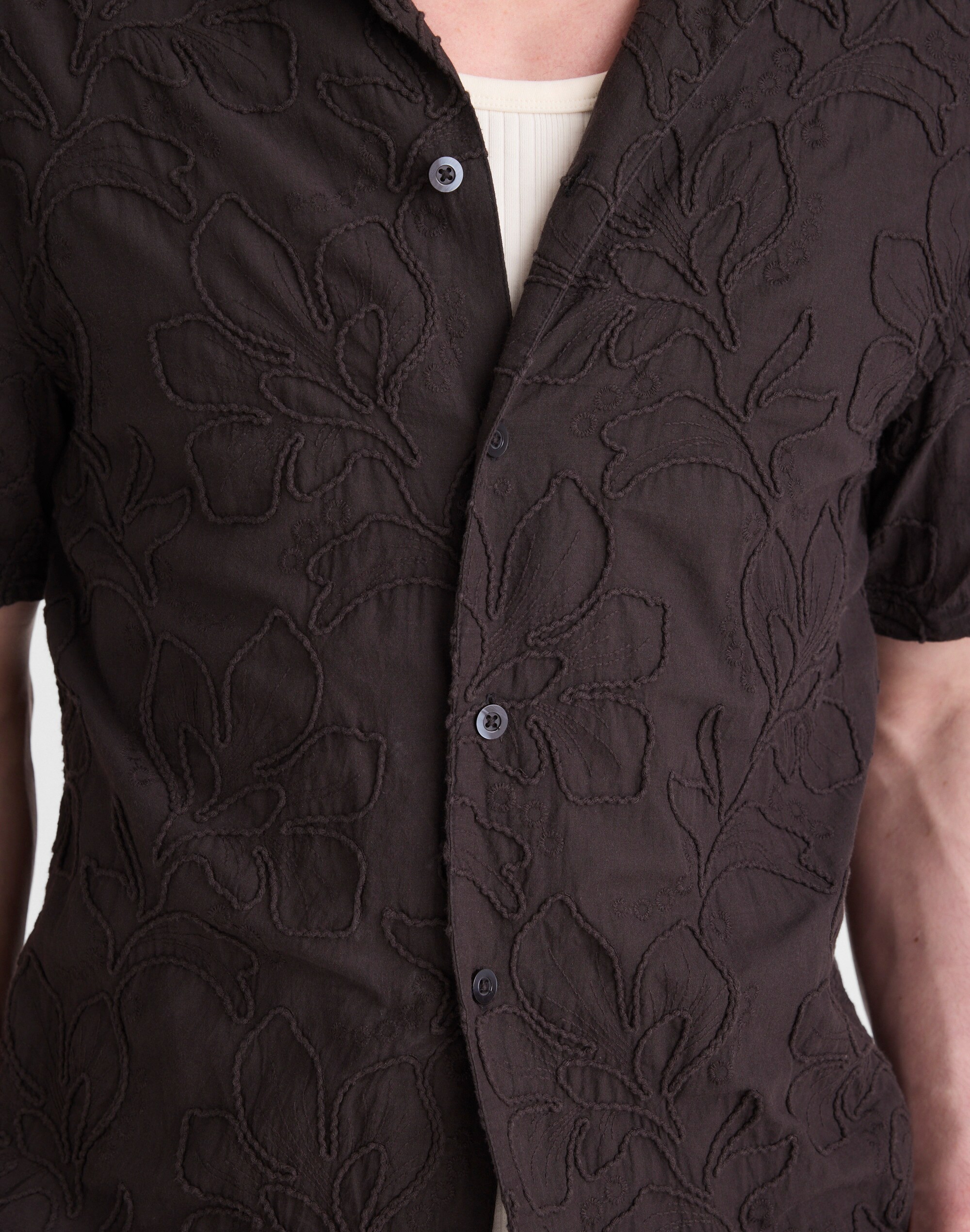 The Short-Sleeve Camp Shirt in Cotton