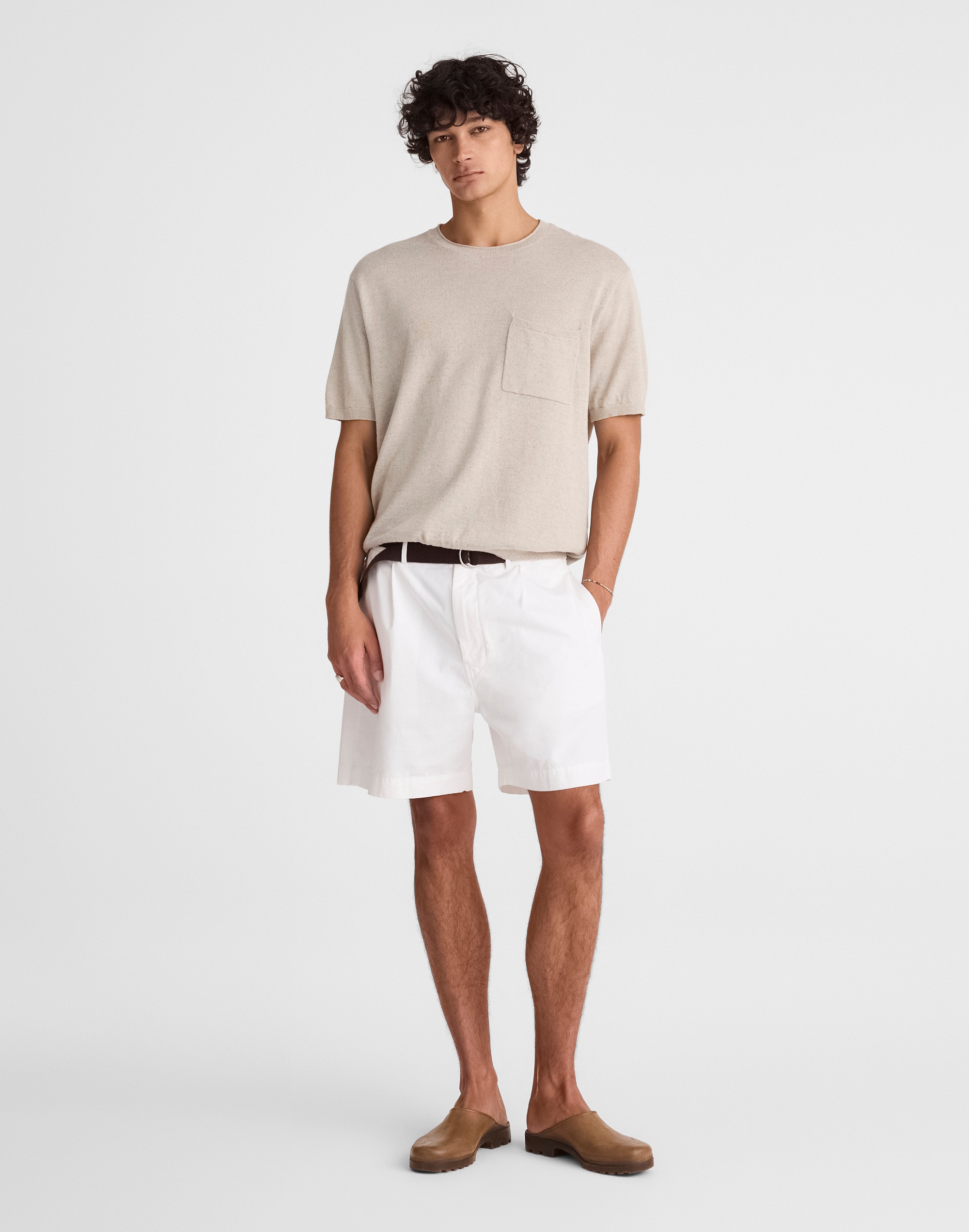 Rollneck Knit Tee