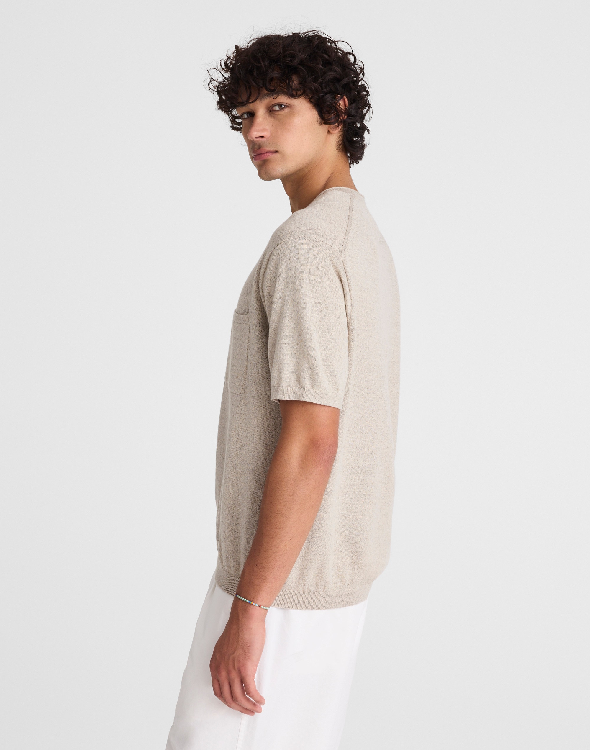 Rollneck Knit Tee
