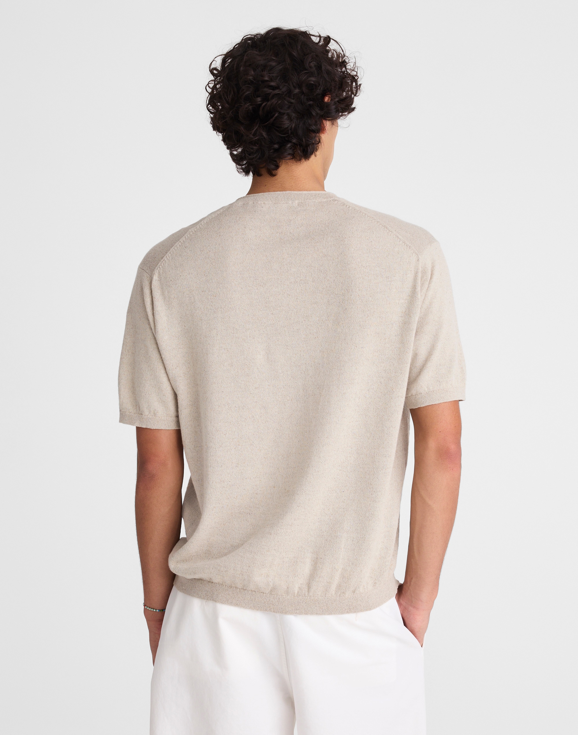 Rollneck Knit Tee