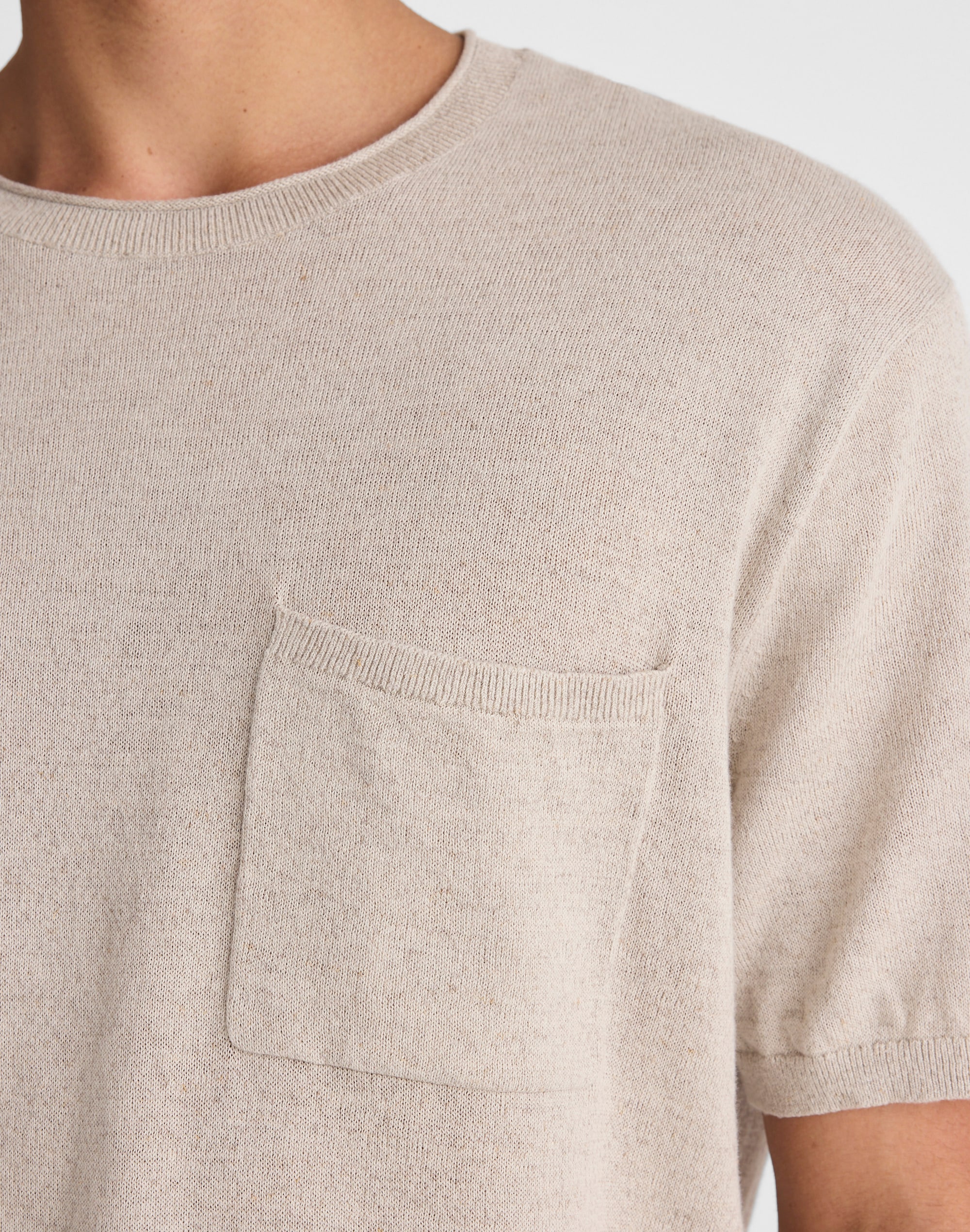 Rollneck Knit Tee