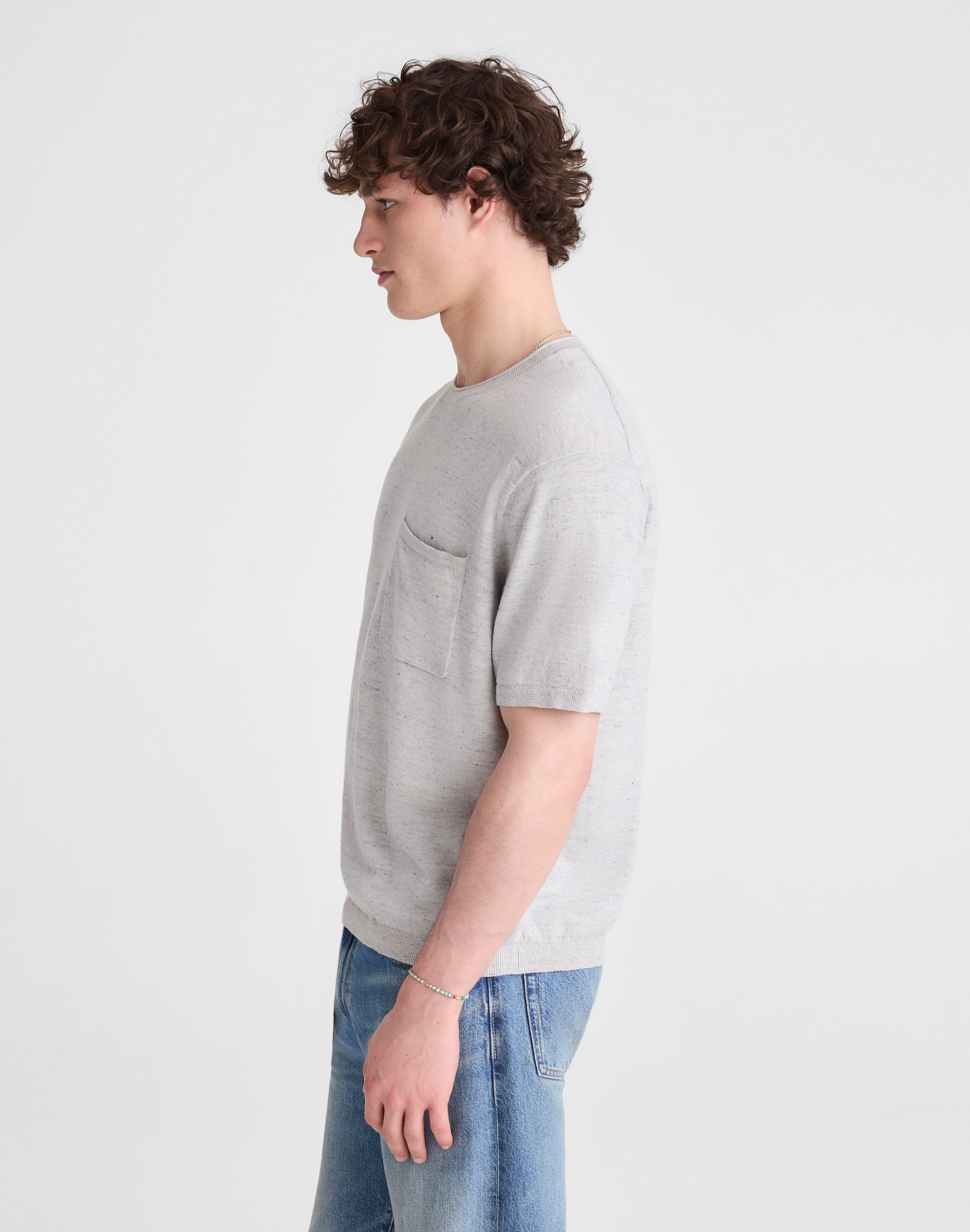 Rollneck Knit Tee