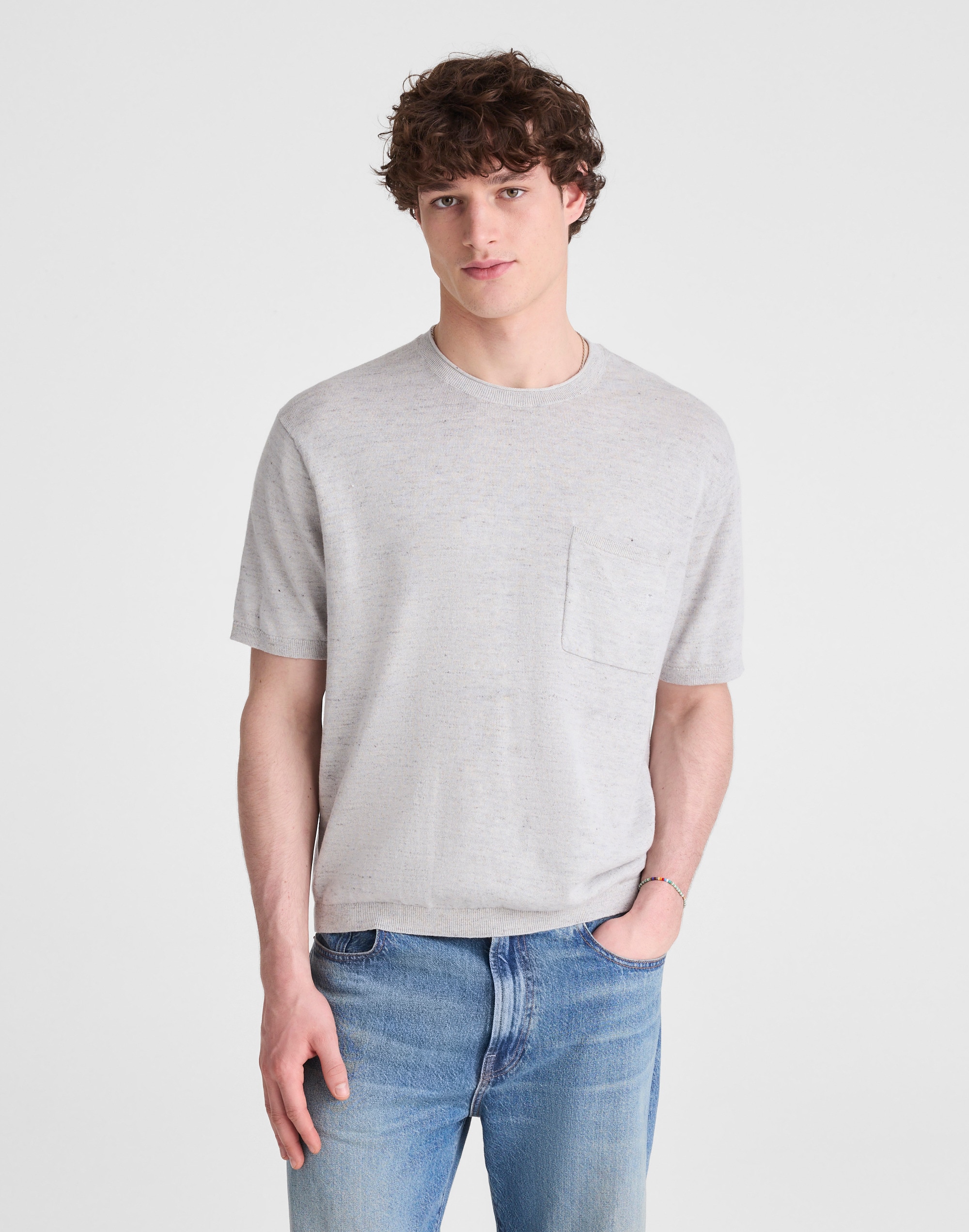 Rollneck Knit Tee