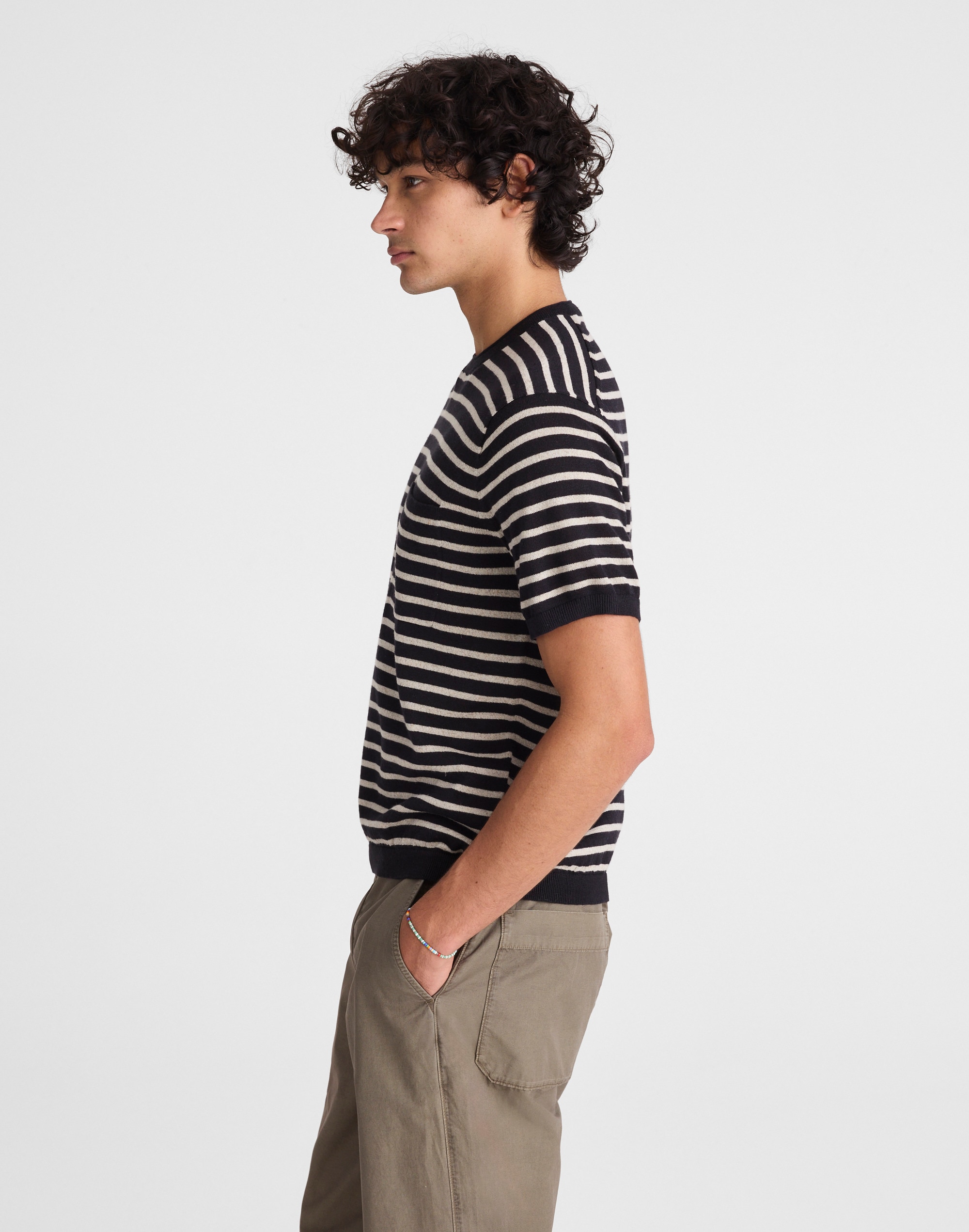 Rollneck Knit Tee