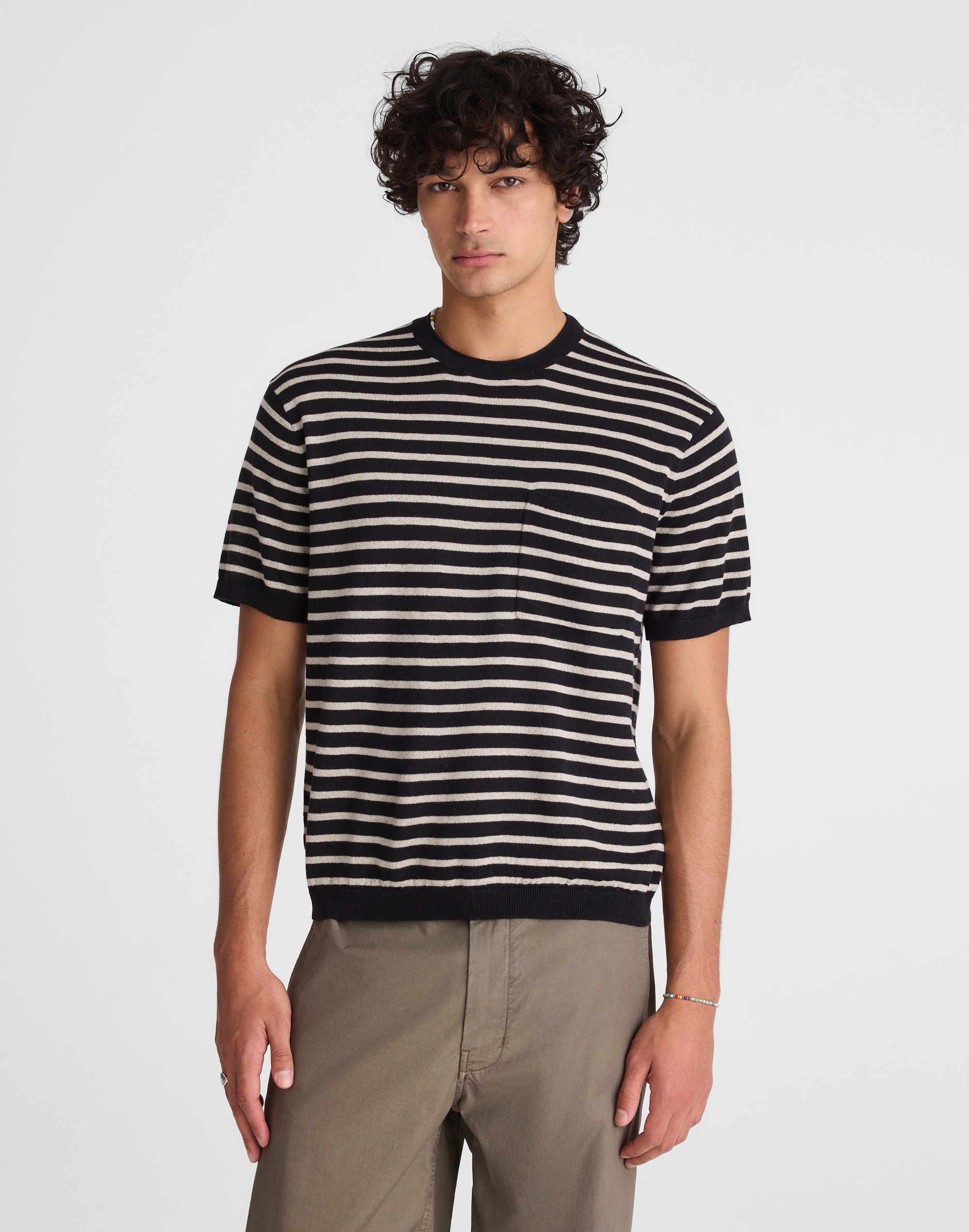 Rollneck Knit Tee