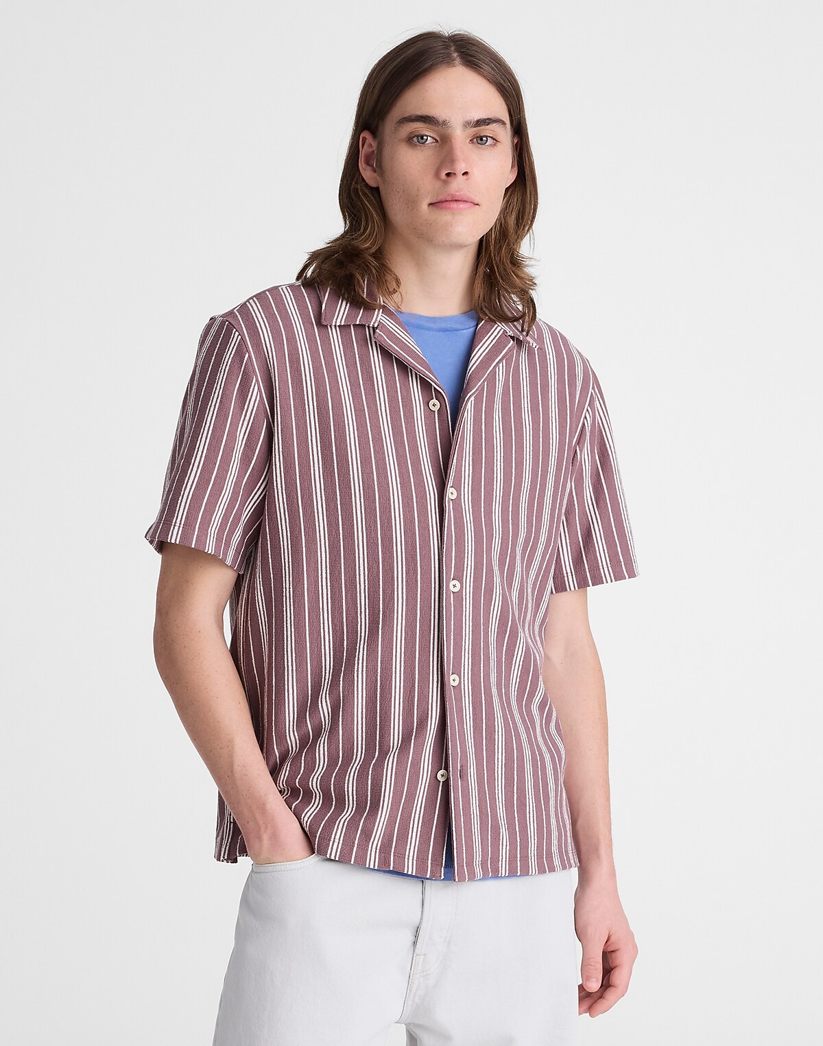 The Camp Shirt in Seaport Terry