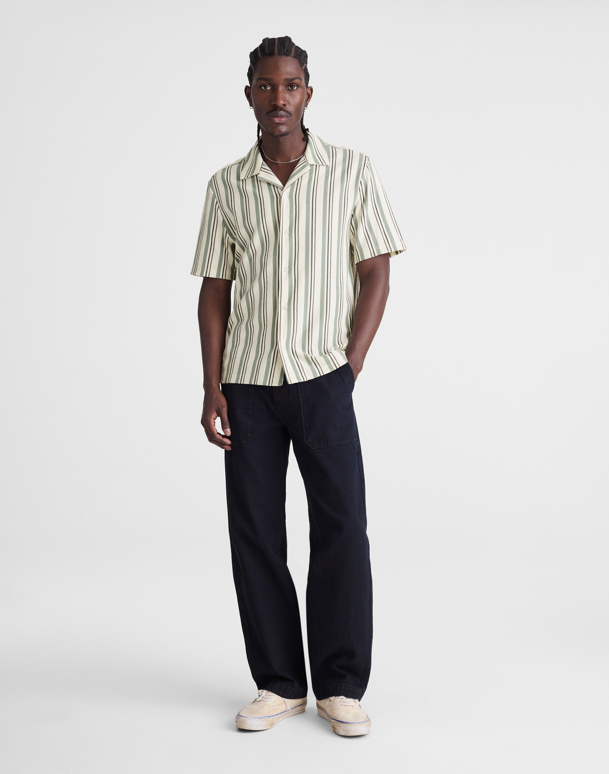 The Camp Shirt in Seaport Terry