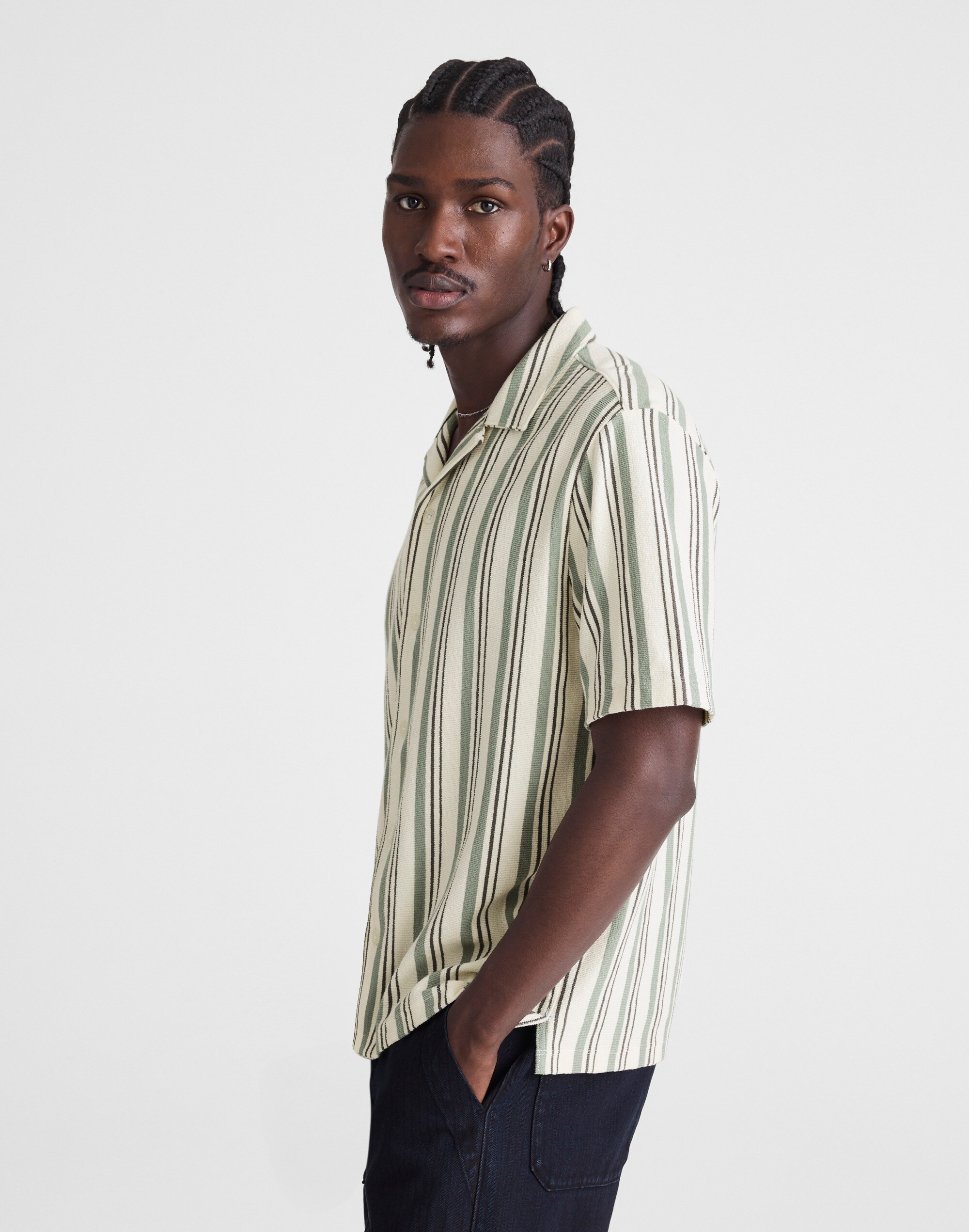 The Camp Shirt in Seaport Terry