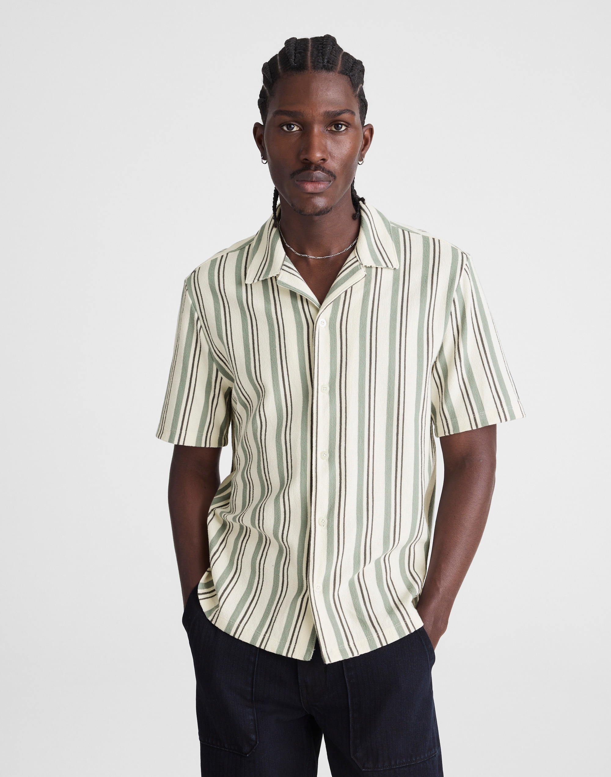 The Camp Shirt in Seaport Terry