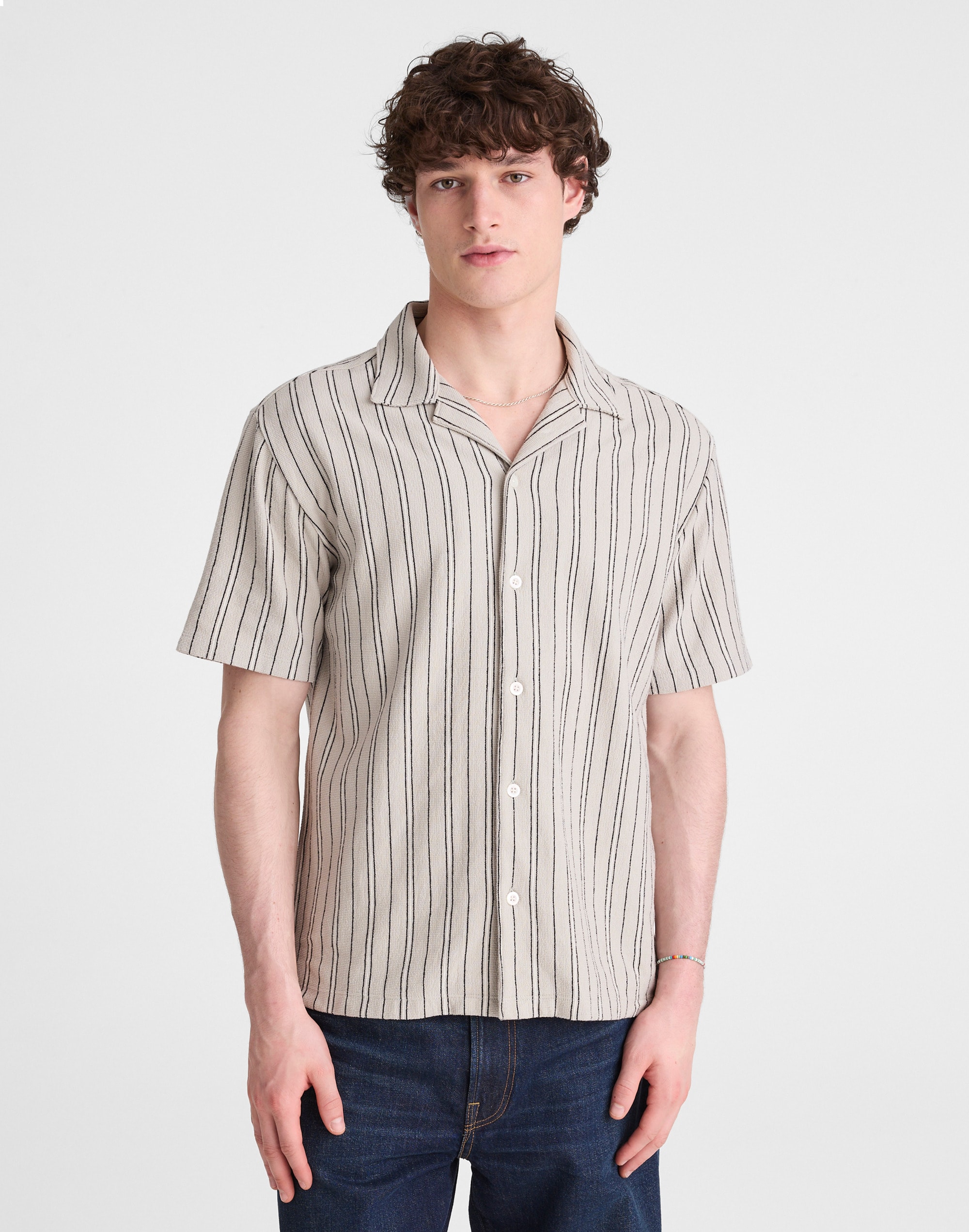 The Camp Shirt in Seaport Terry