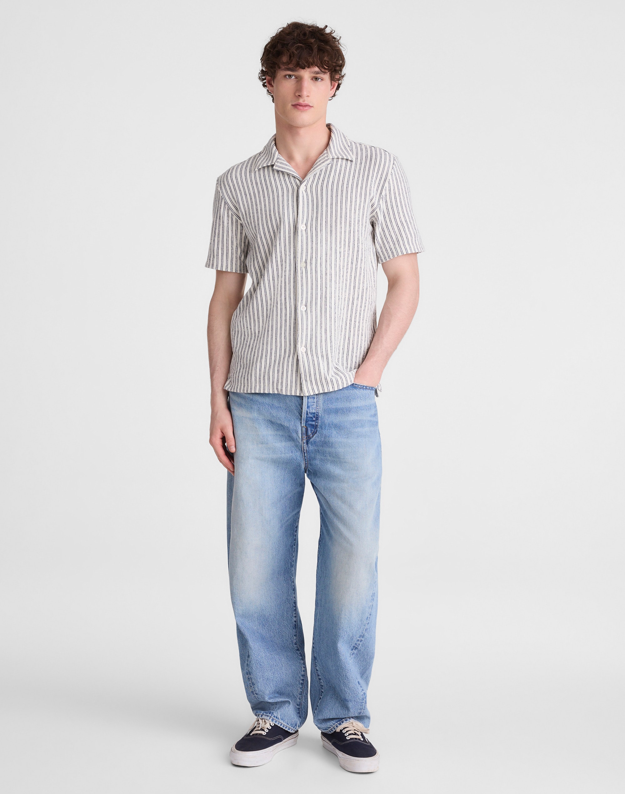 The Camp Shirt in Seaport Terry