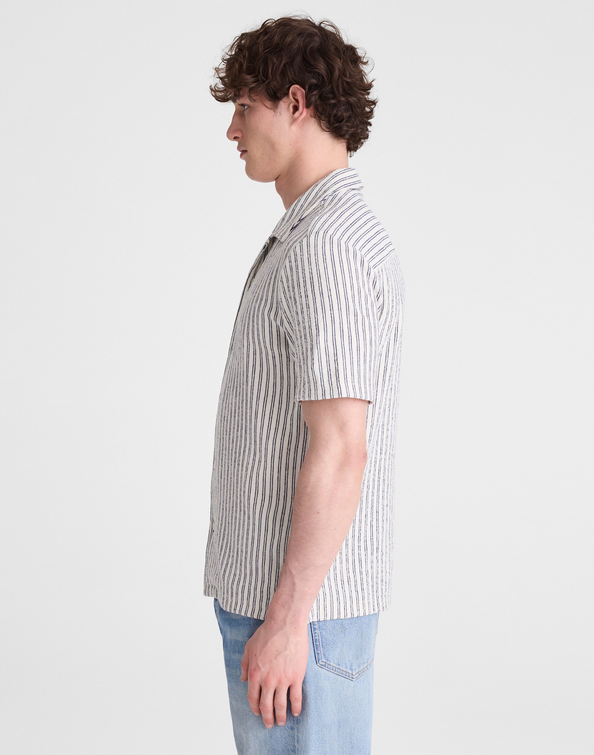 The Camp Shirt in Seaport Terry
