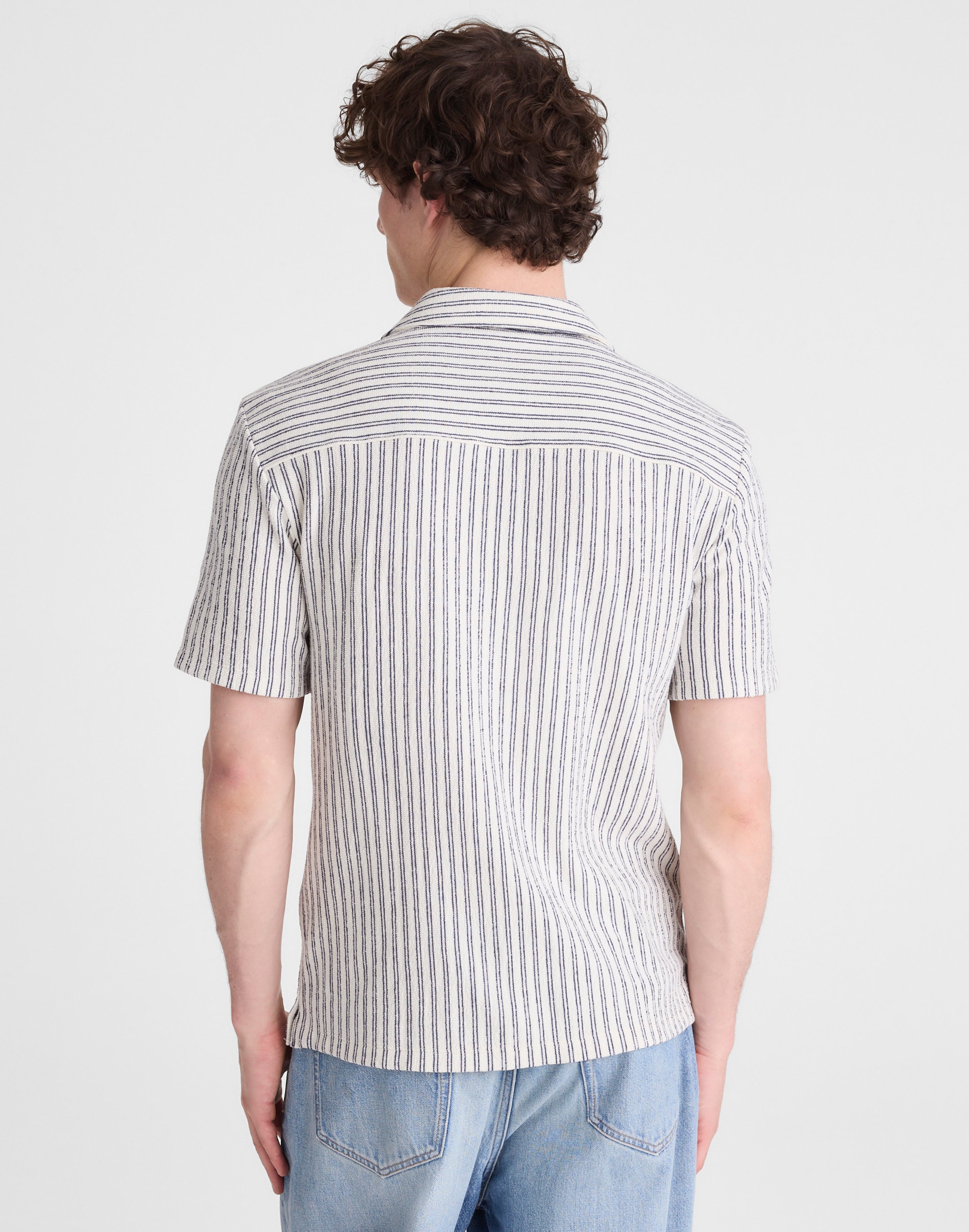 The Camp Shirt in Seaport Terry