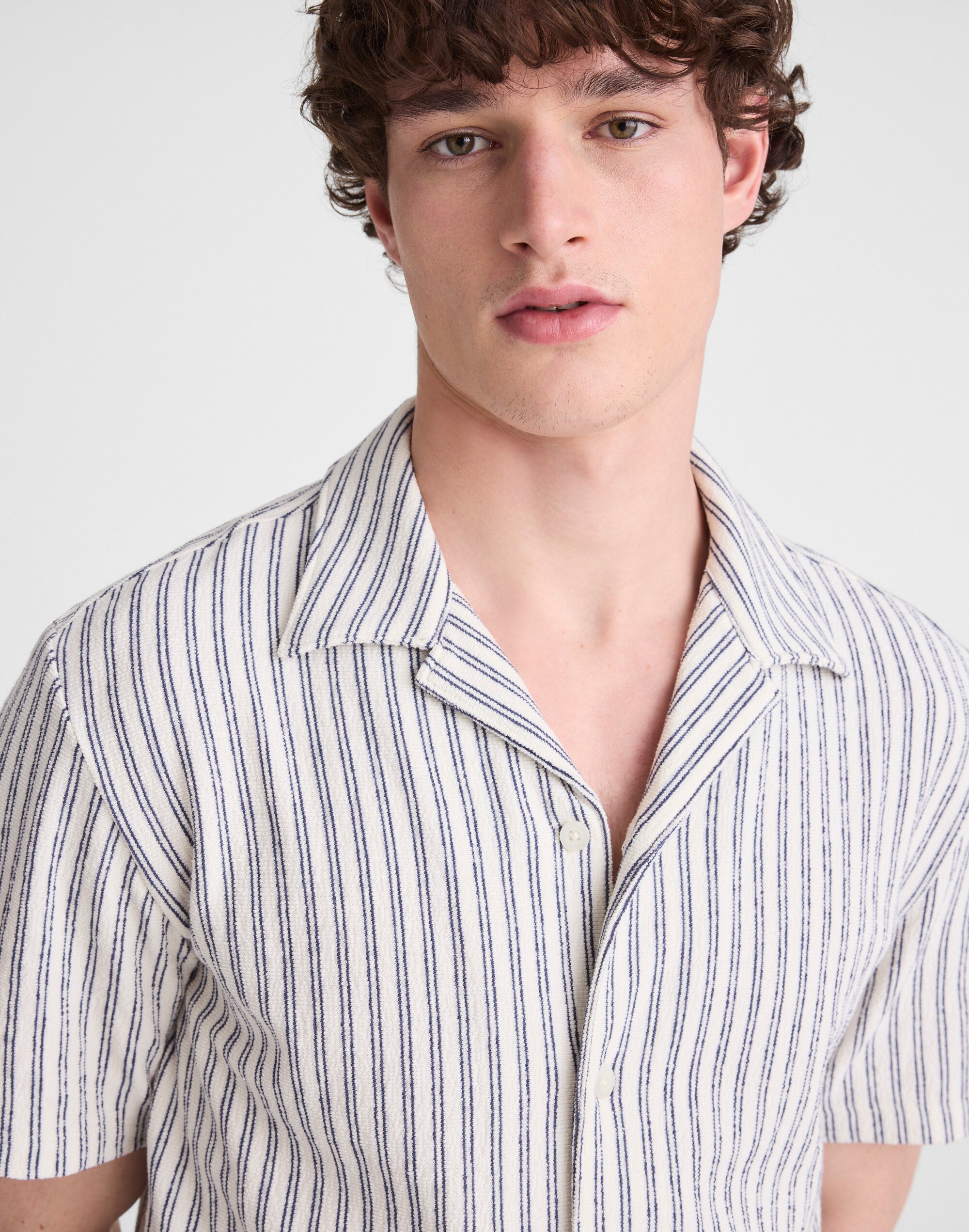 The Camp Shirt in Seaport Terry