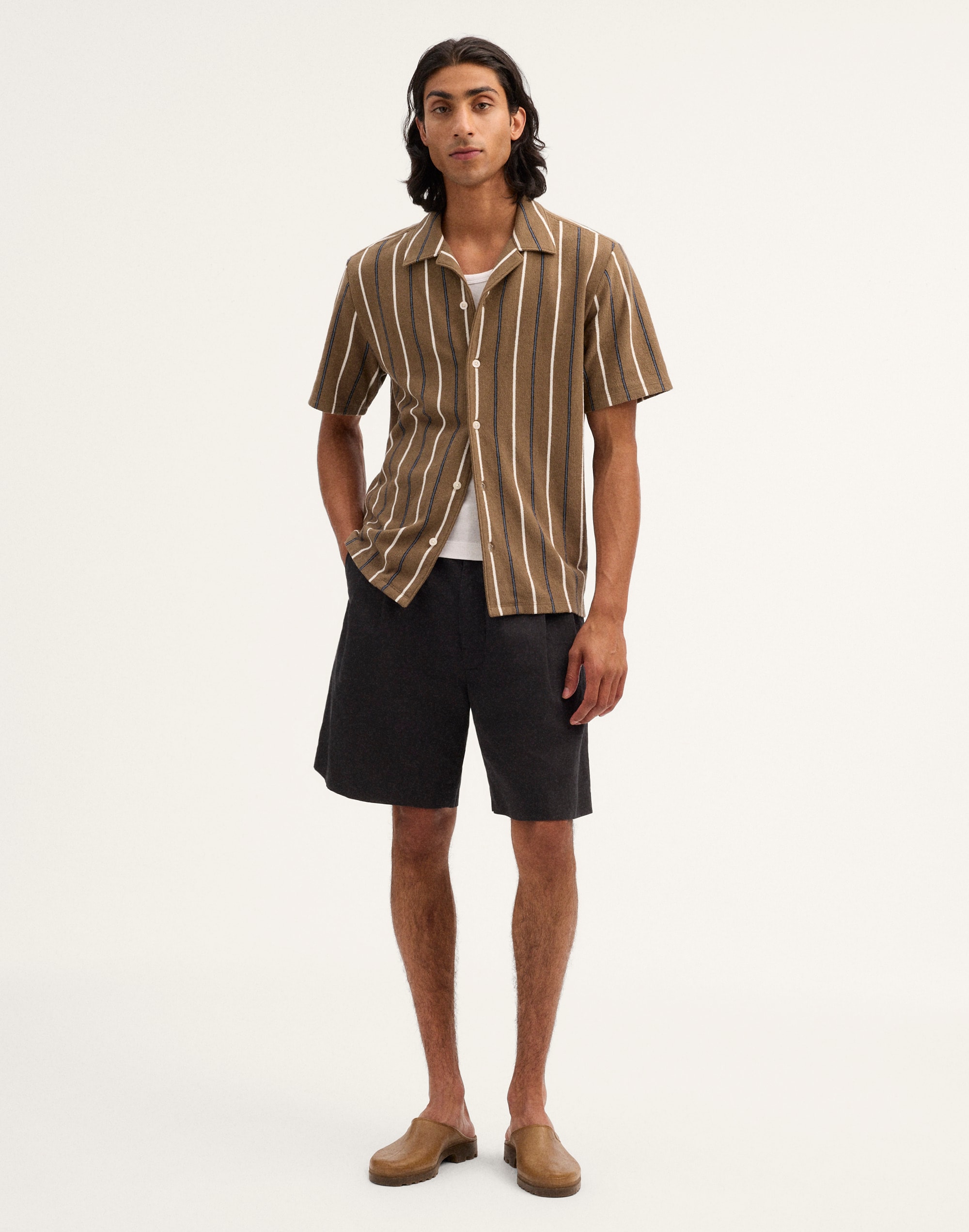 The Camp Shirt in Seaport Terry