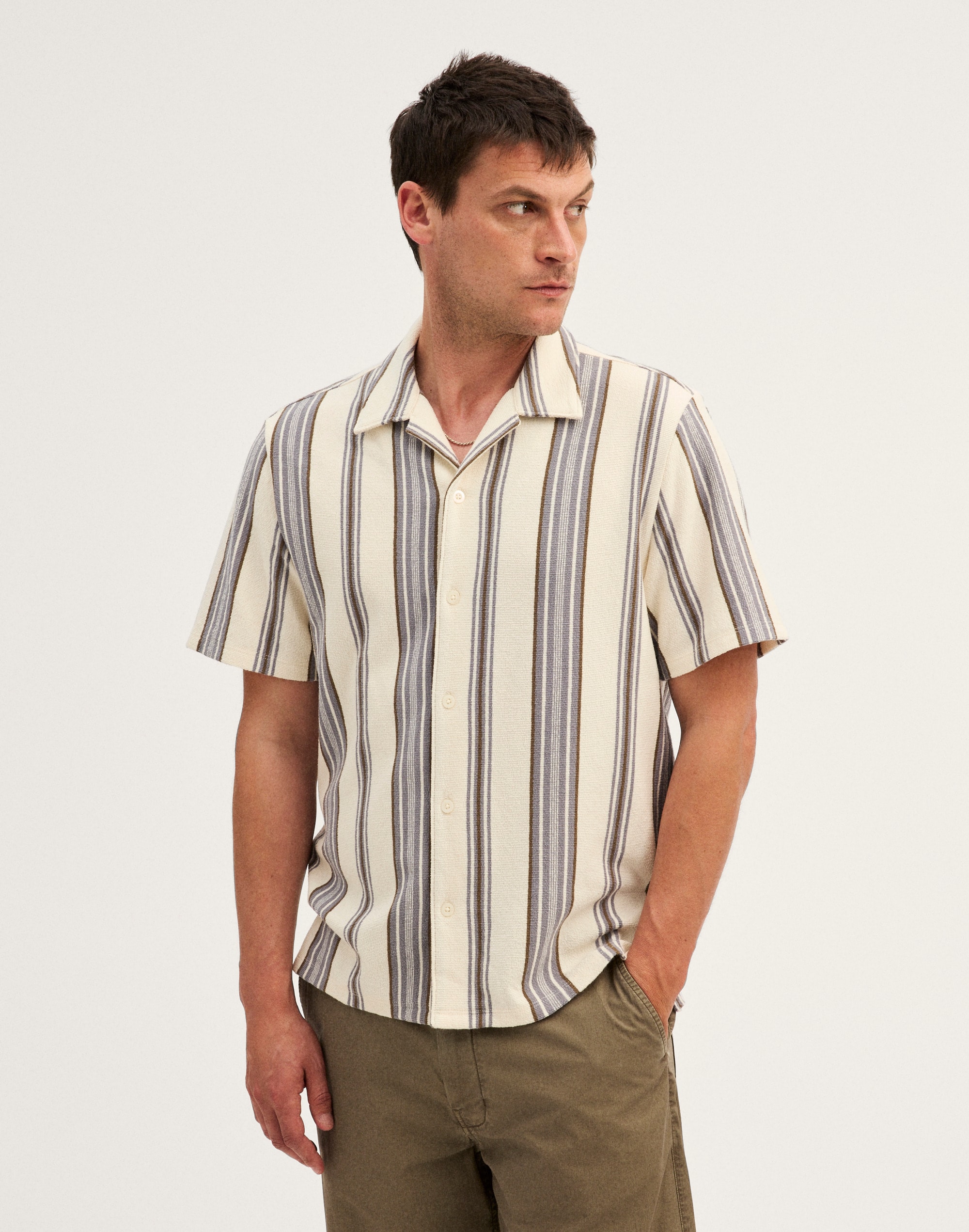 The Camp Shirt in Seaport Terry