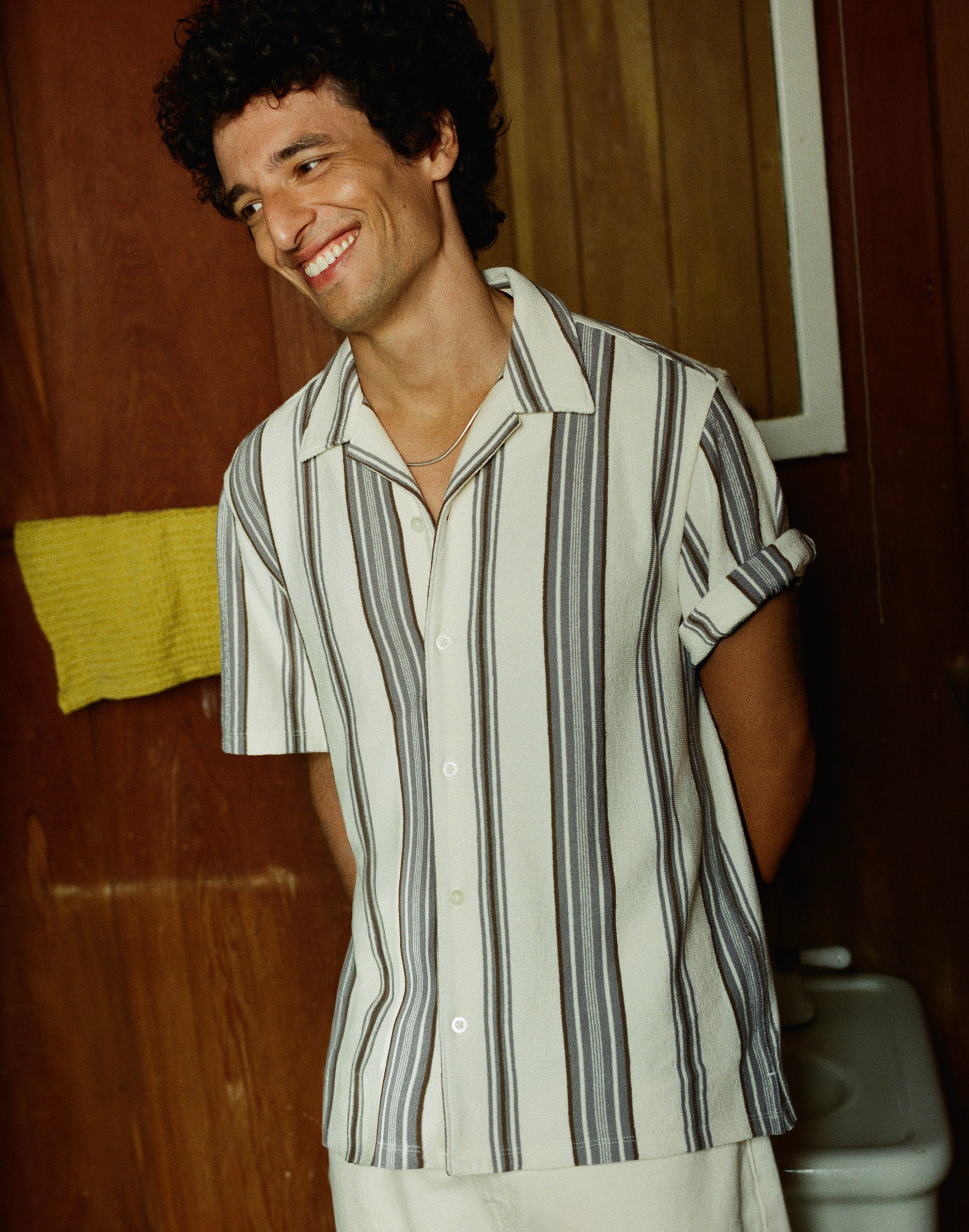 The Camp Shirt in Seaport Terry