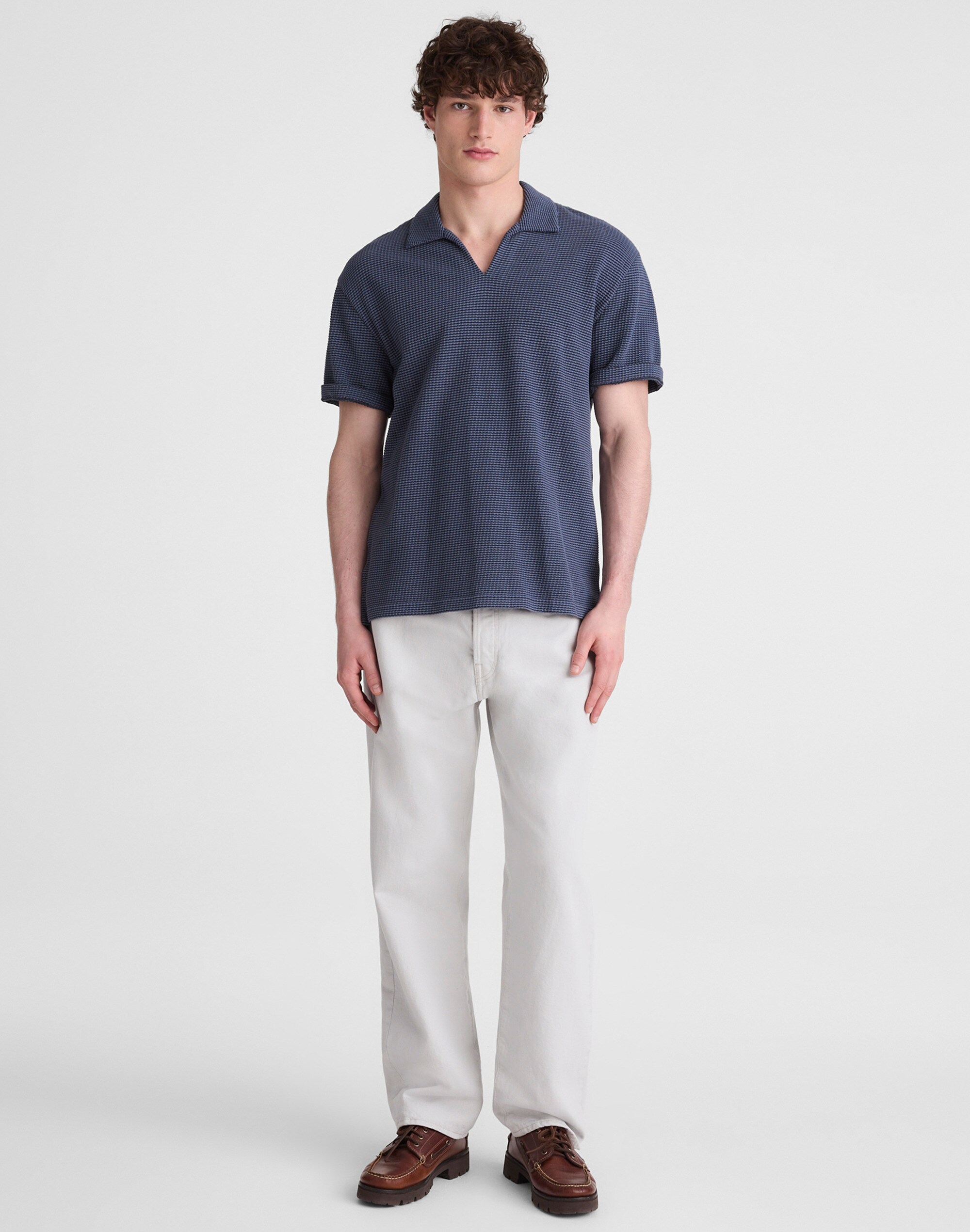 Skipper Polo in Jacquard