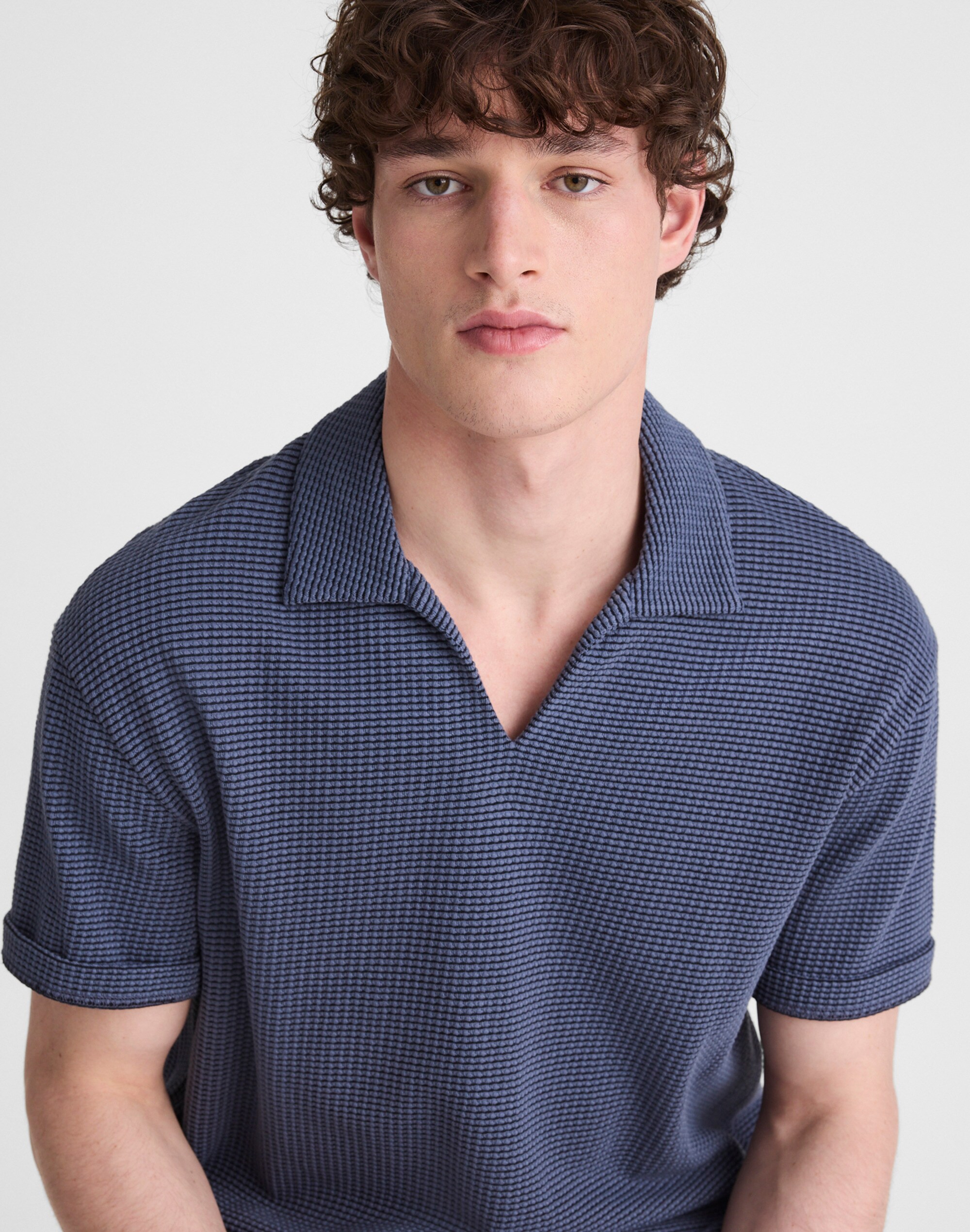 Skipper Polo in Jacquard