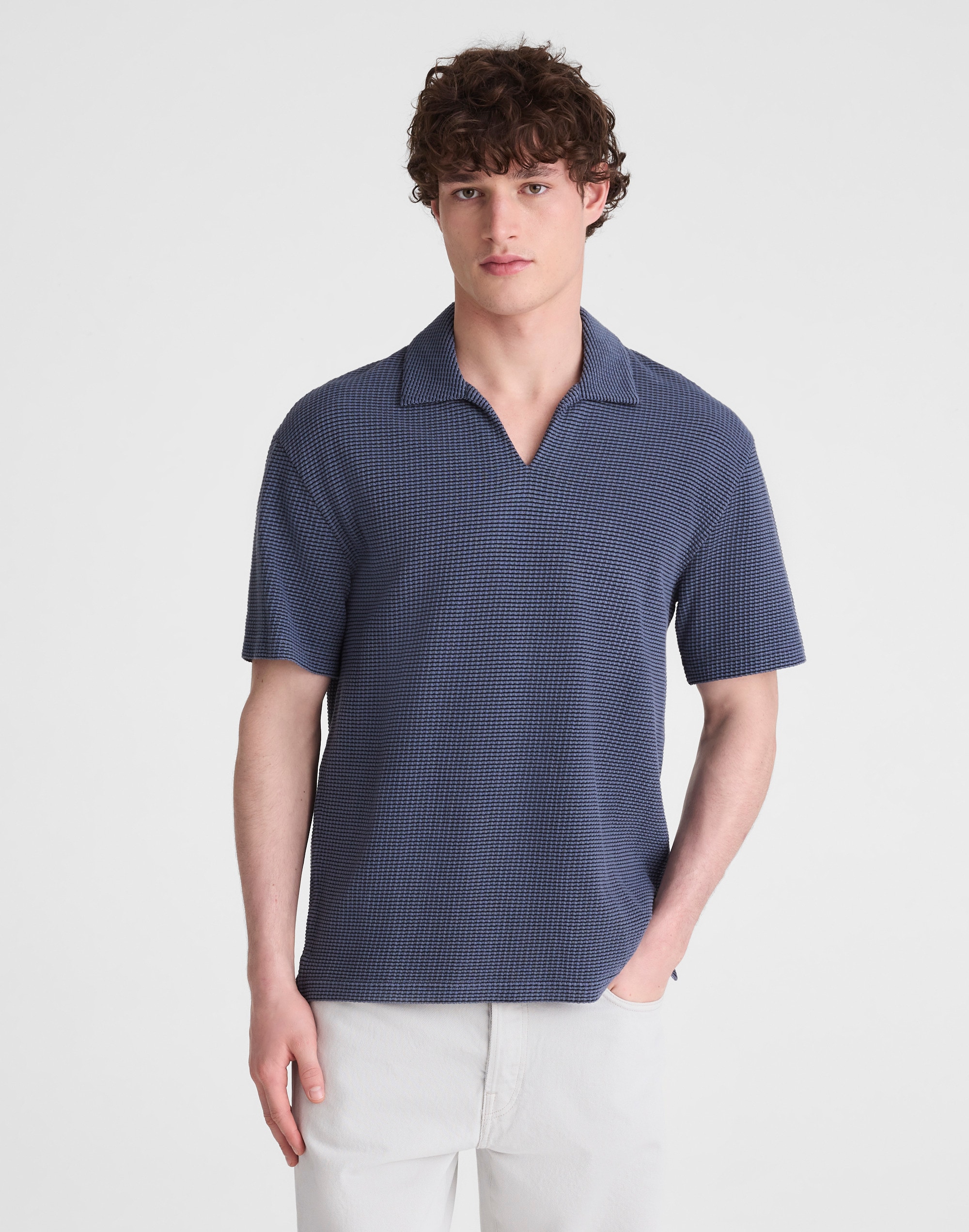 Skipper Polo in Jacquard